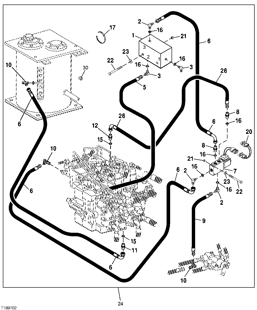 SOLENOID CONTROL AND FLOW CONTROL VALVE KIT (1-WAY)