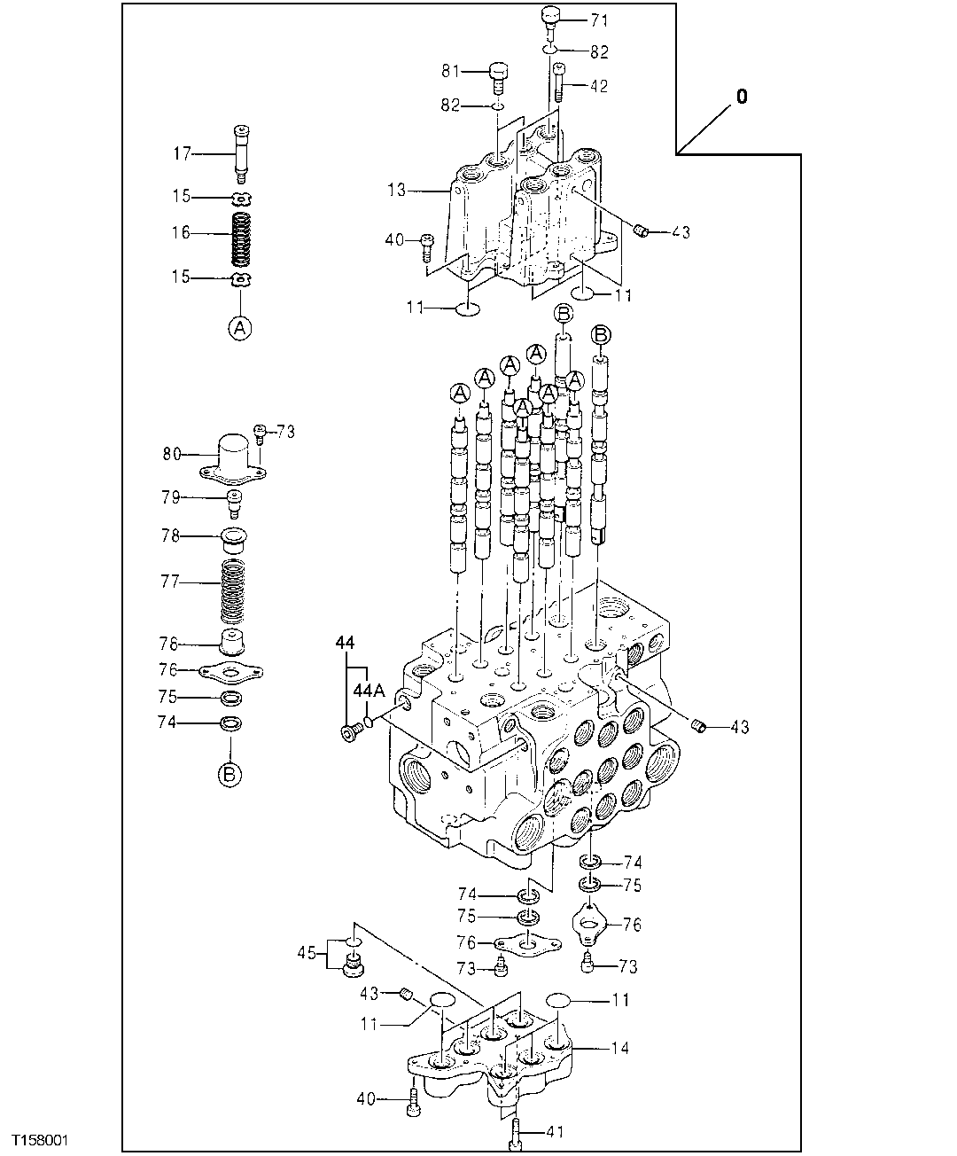CONTROL VALVE COMPONENTS (TOP AND BOTTOM COVERS, SPOOLS)