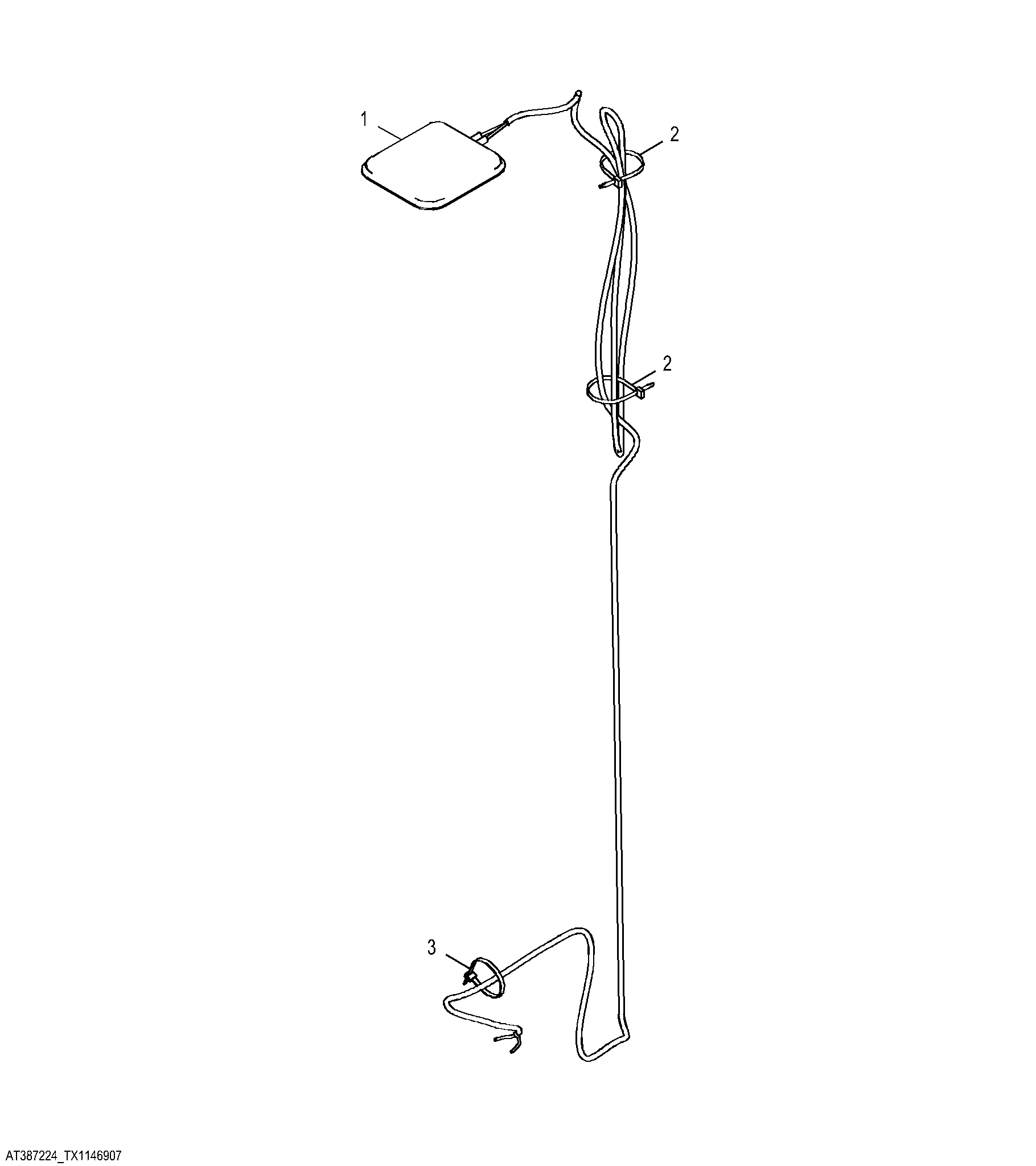 JDLink™ Modular Telematics Gateway (MTG) Antenna