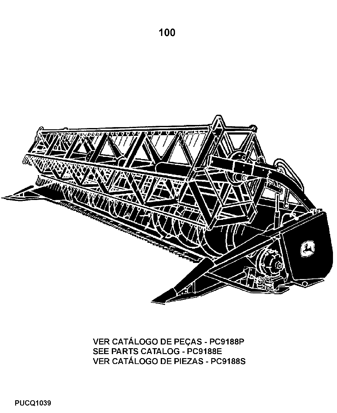 1165,1175 and 1175 Hydro Walker Combine (s.n. 060155-091543)(South American Edition)