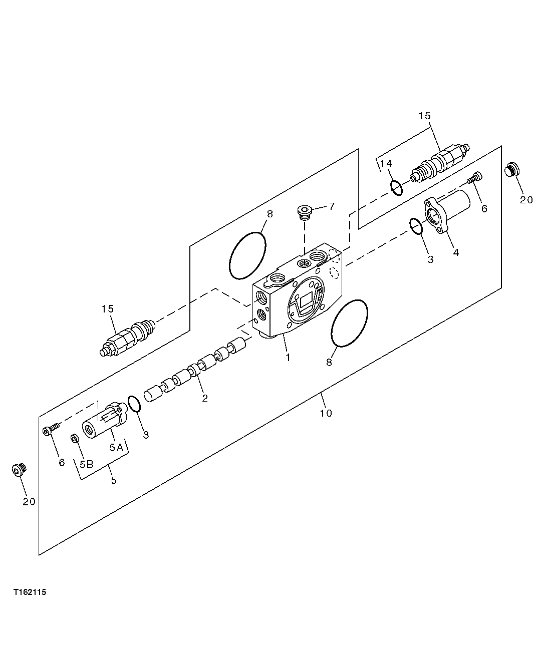 Inlet Flow Control Valve Components Section
