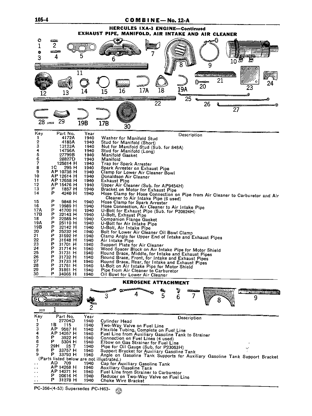 Section 105-John Deere "HERCULES" Engine (Continued)