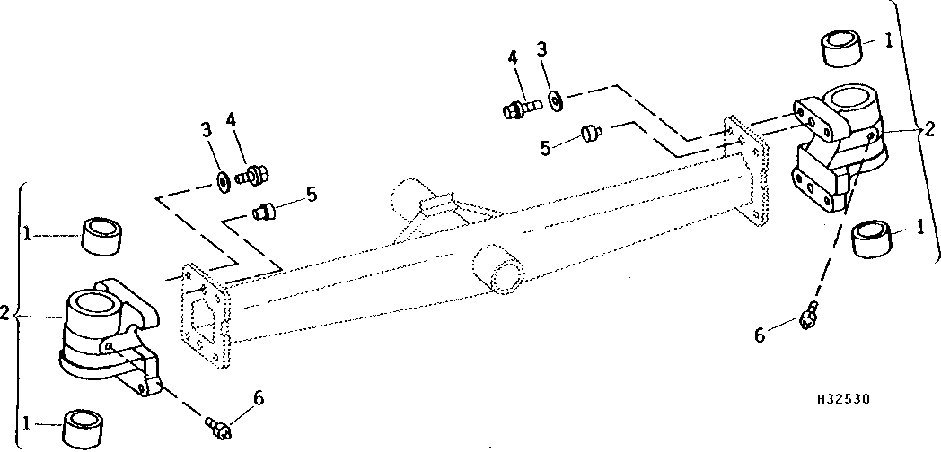 Rear Axle Spindle Housings (Heavy-Duty Rear Axle)