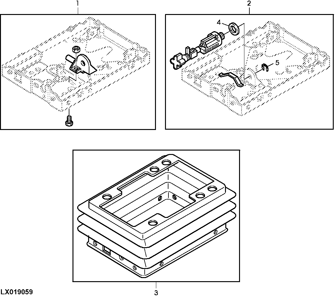SUPER COMFORT SEAT (BOOT / STOP / ADJUSTER) (ISOLATED OPEN OPERATOR STATION / CAB)