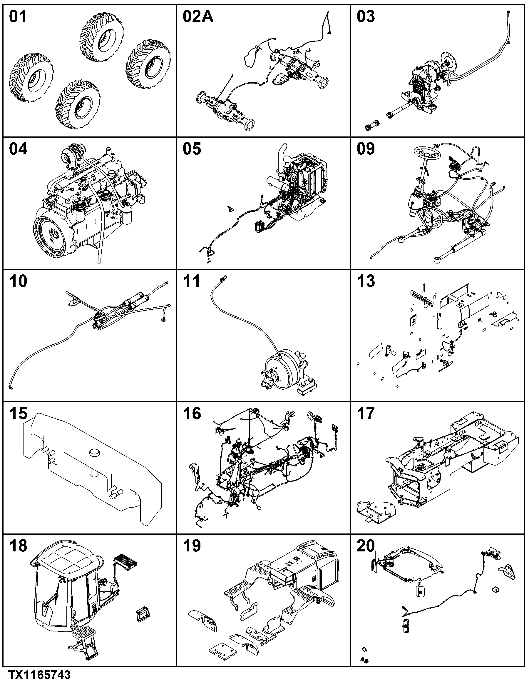 524K Loader (S.N. 642246-670307) Engine 6068HDW74