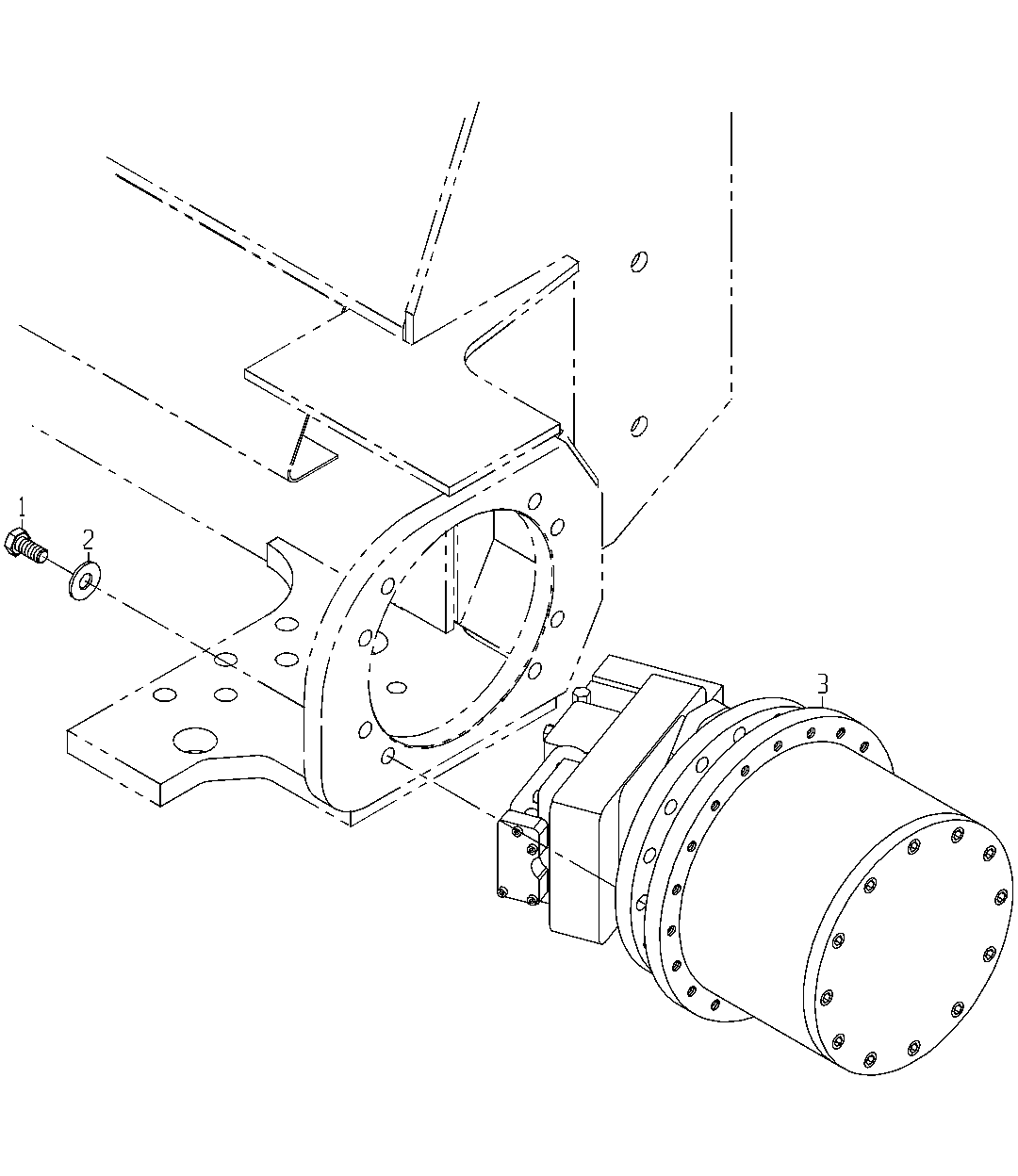 MOUNT GP, FINAL DRIVE {WHEEL}