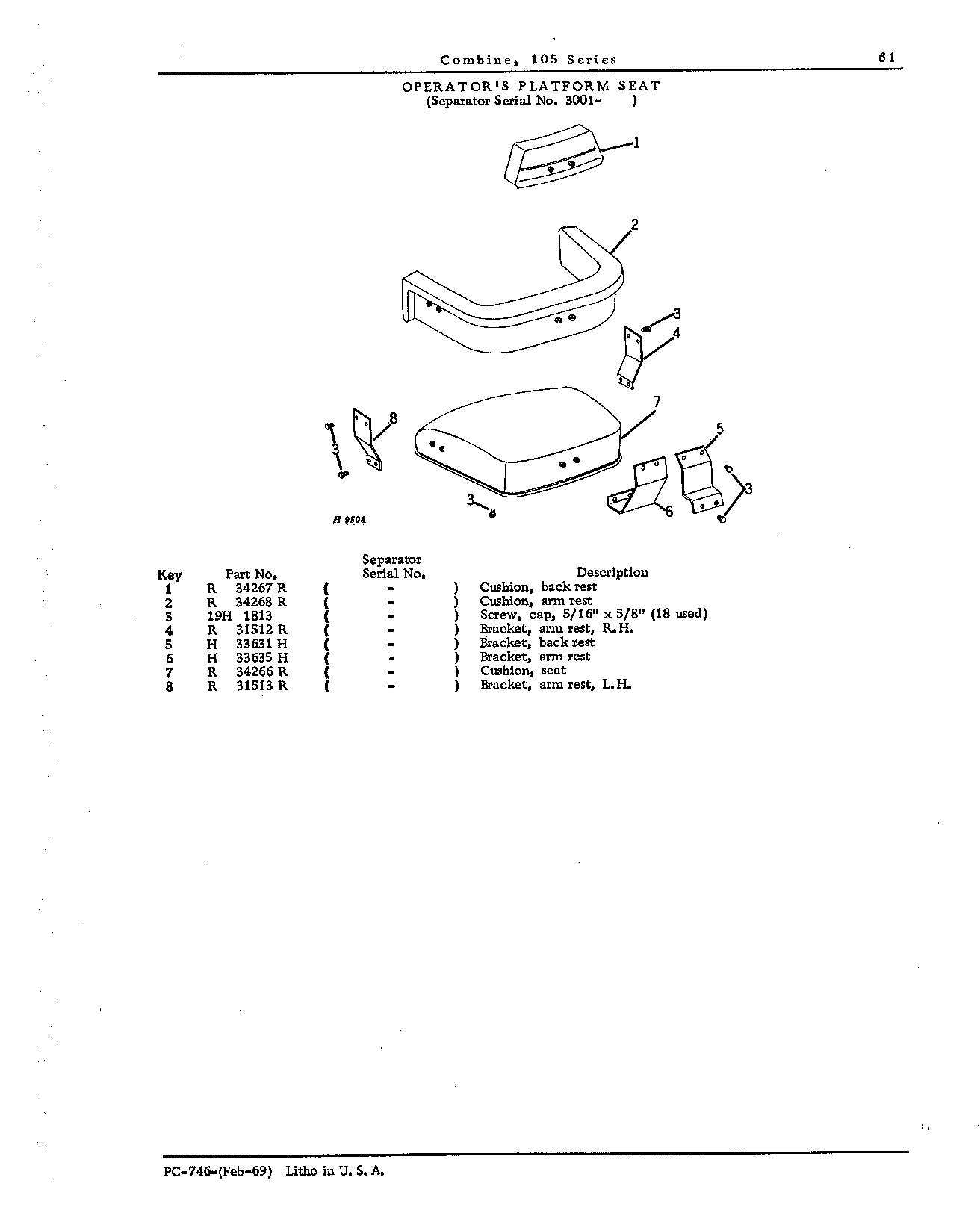 Operator's Platform, Ladder, and Controls (Continued)