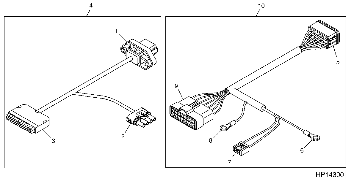MOISTURE SENSOR WIRING HARNESS (RETROFIT INSTALLATION)