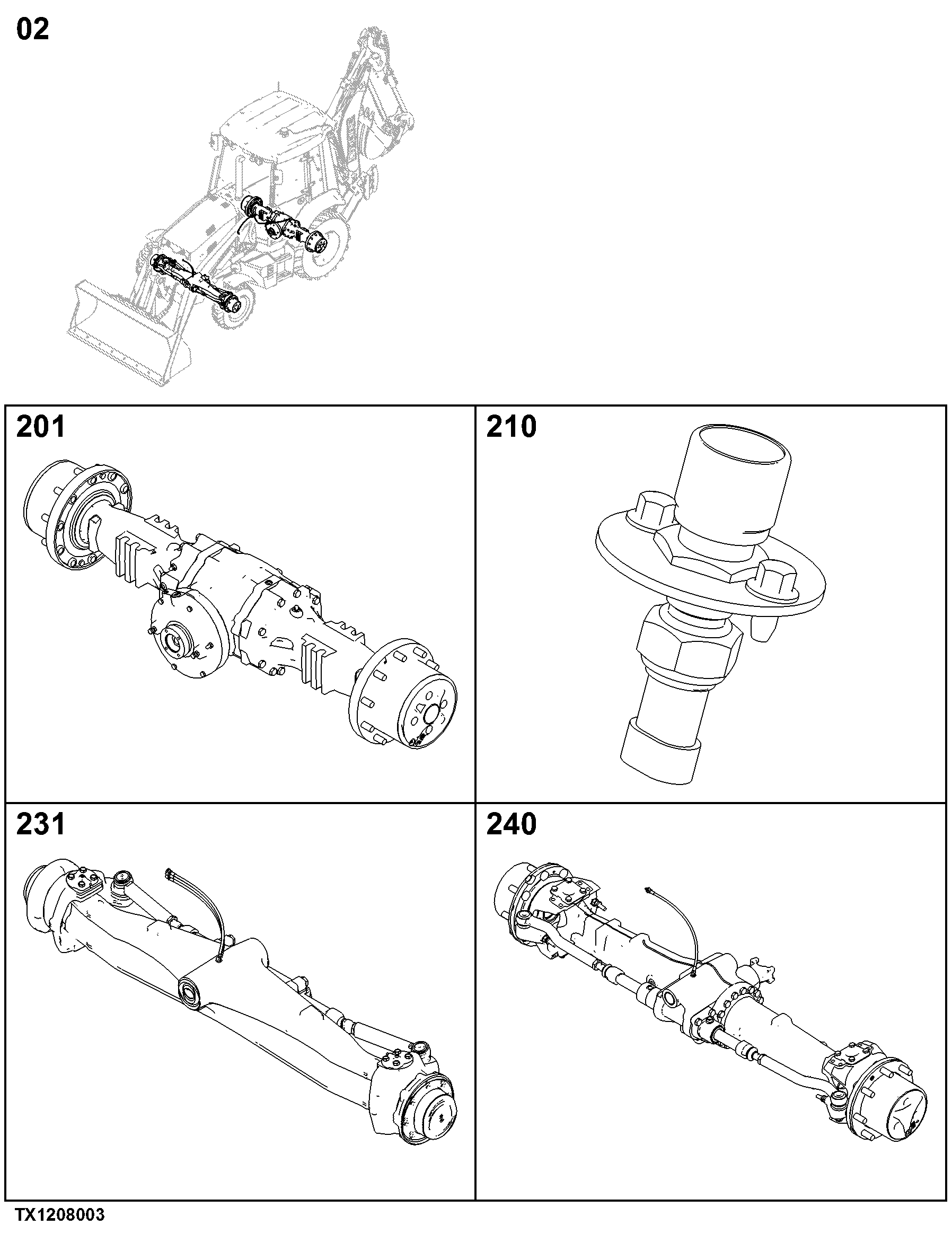 2 Axles, Differentials and Suspension Systems