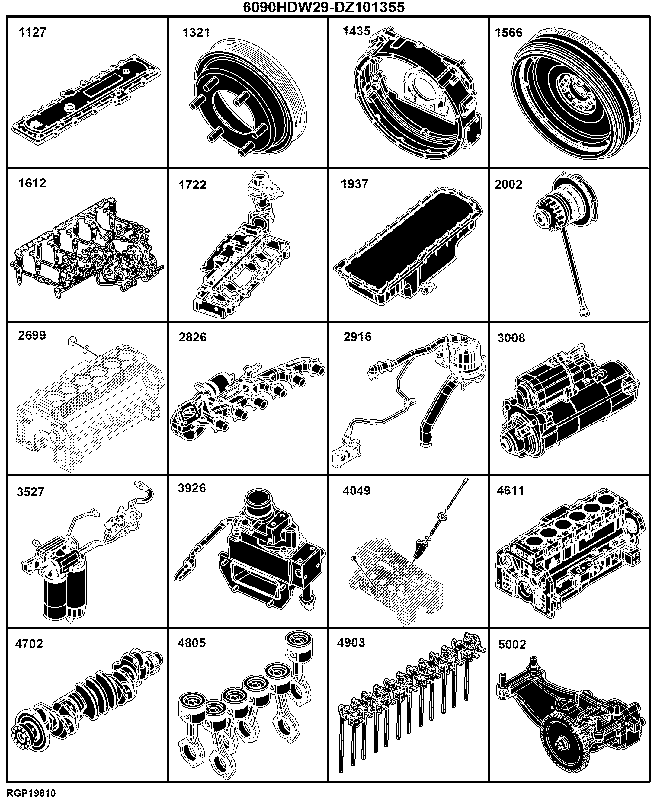 04C Engine 6090HDW29-DZ101355