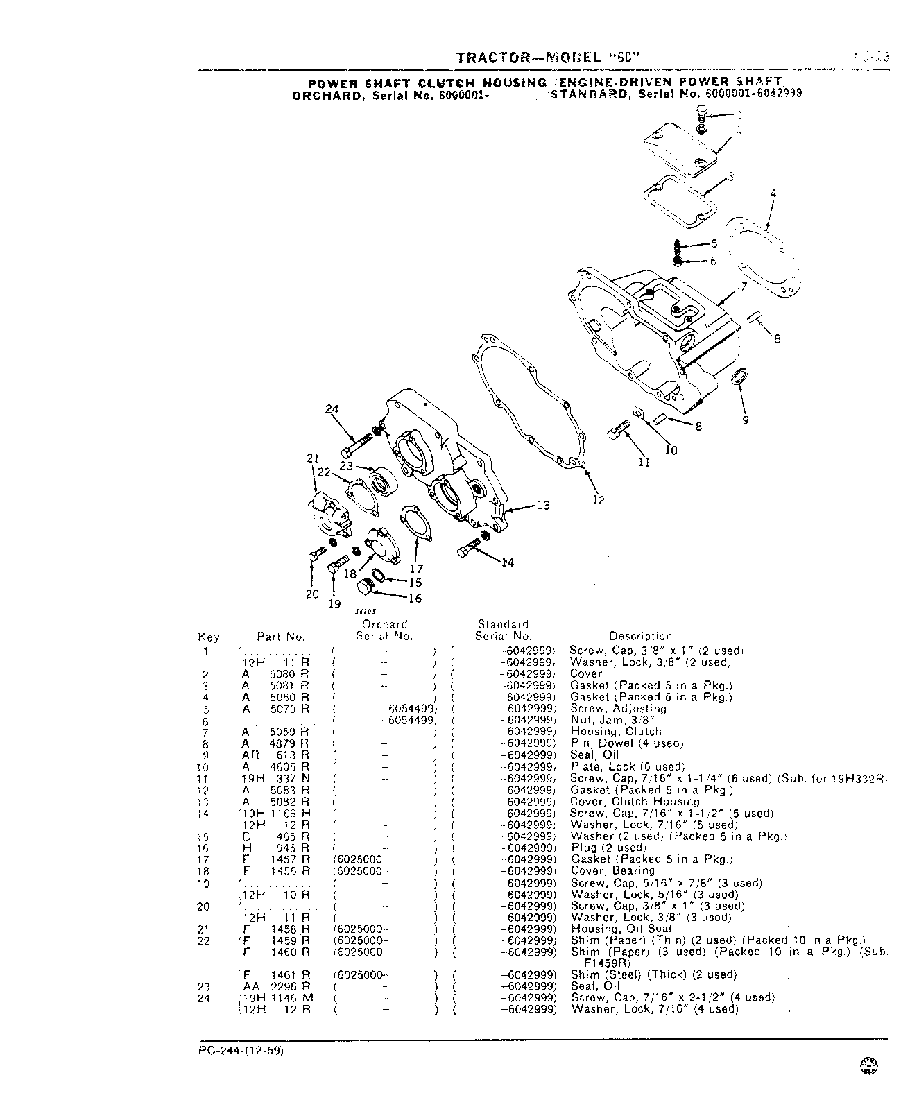 Section 65-Powershaft and Powershaft Clutch (Continued)