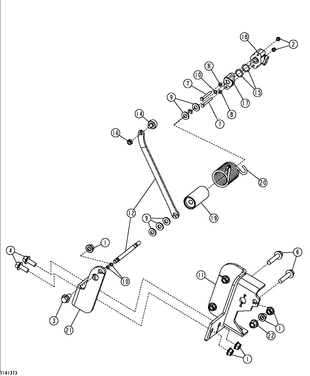 LOADER BOOM KICKOUT / RETURN TO CARRY SENSOR