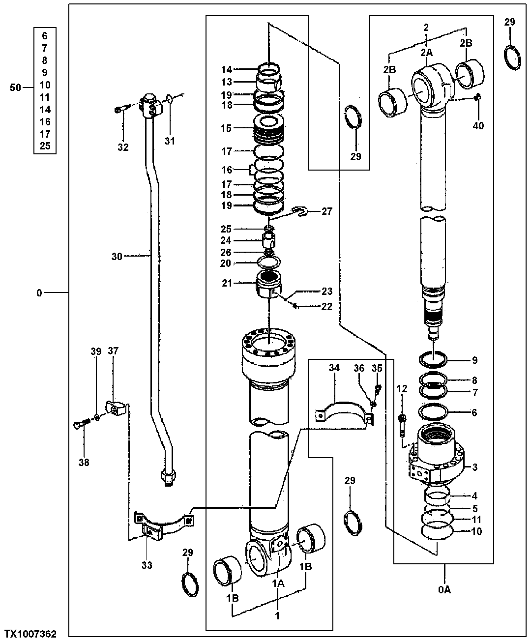 Arm Cylinder, Units Built August 2004 And After