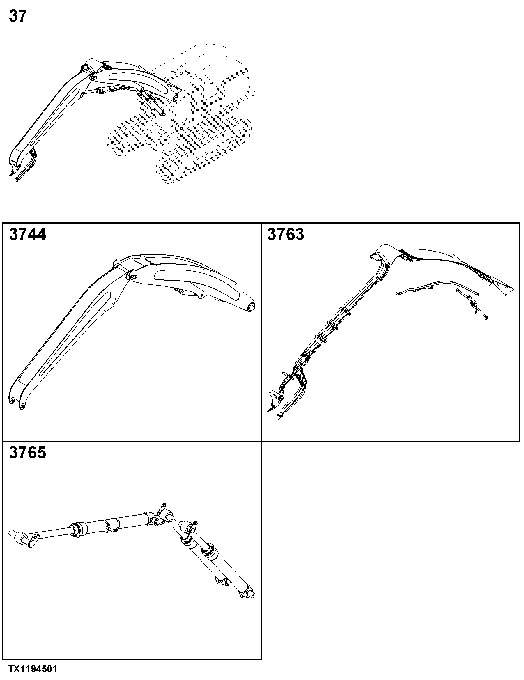 37 Arch or Boom or Cranes