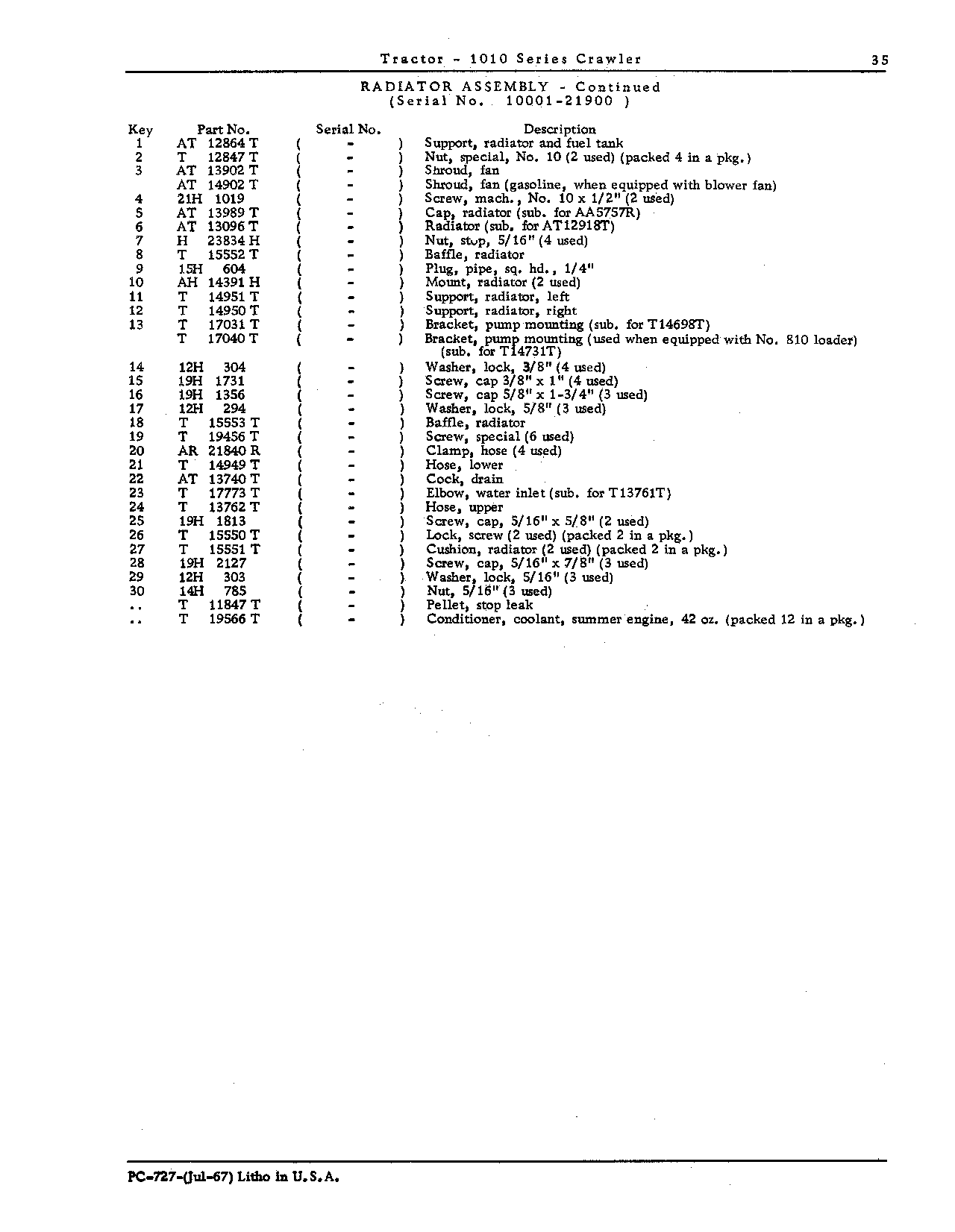 Bracket, pump mounting (Continued)