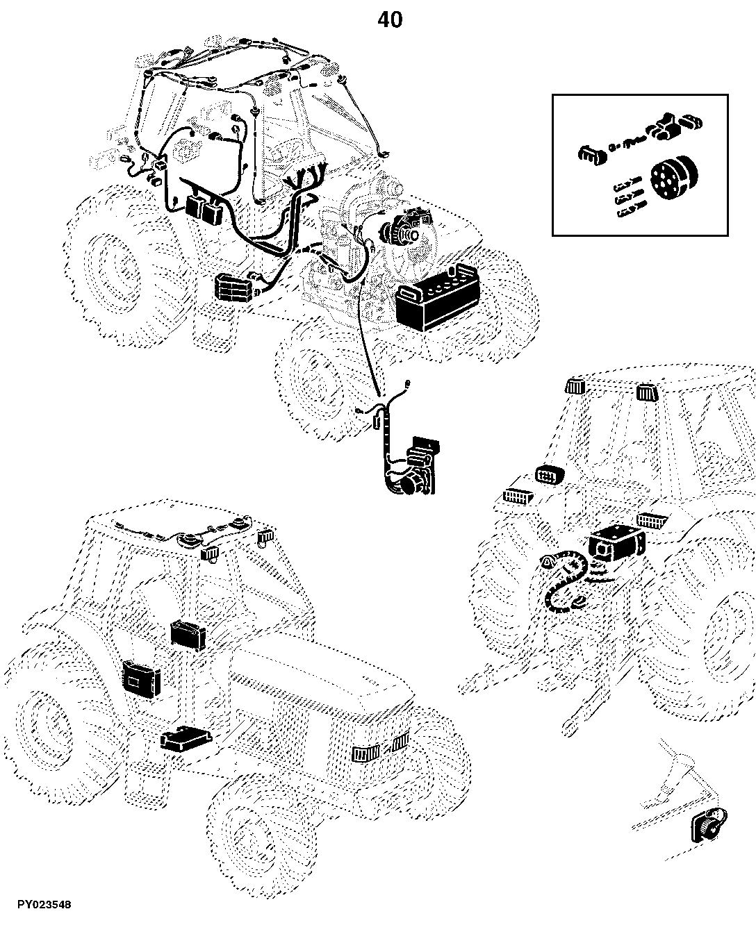 6310S, 6410S, 6510S Tractors (North America Edition)
