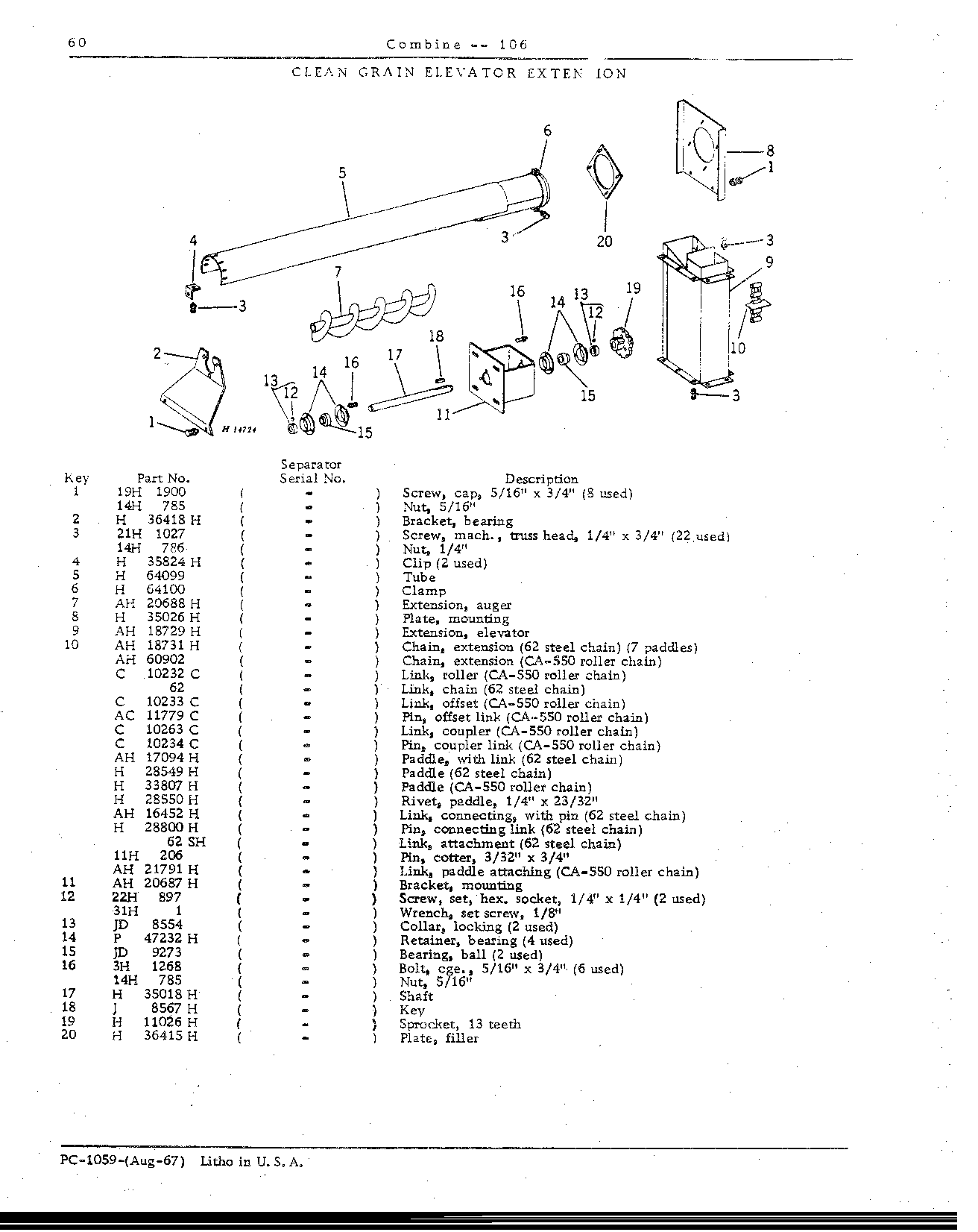 Elevators and Augers (Continued)