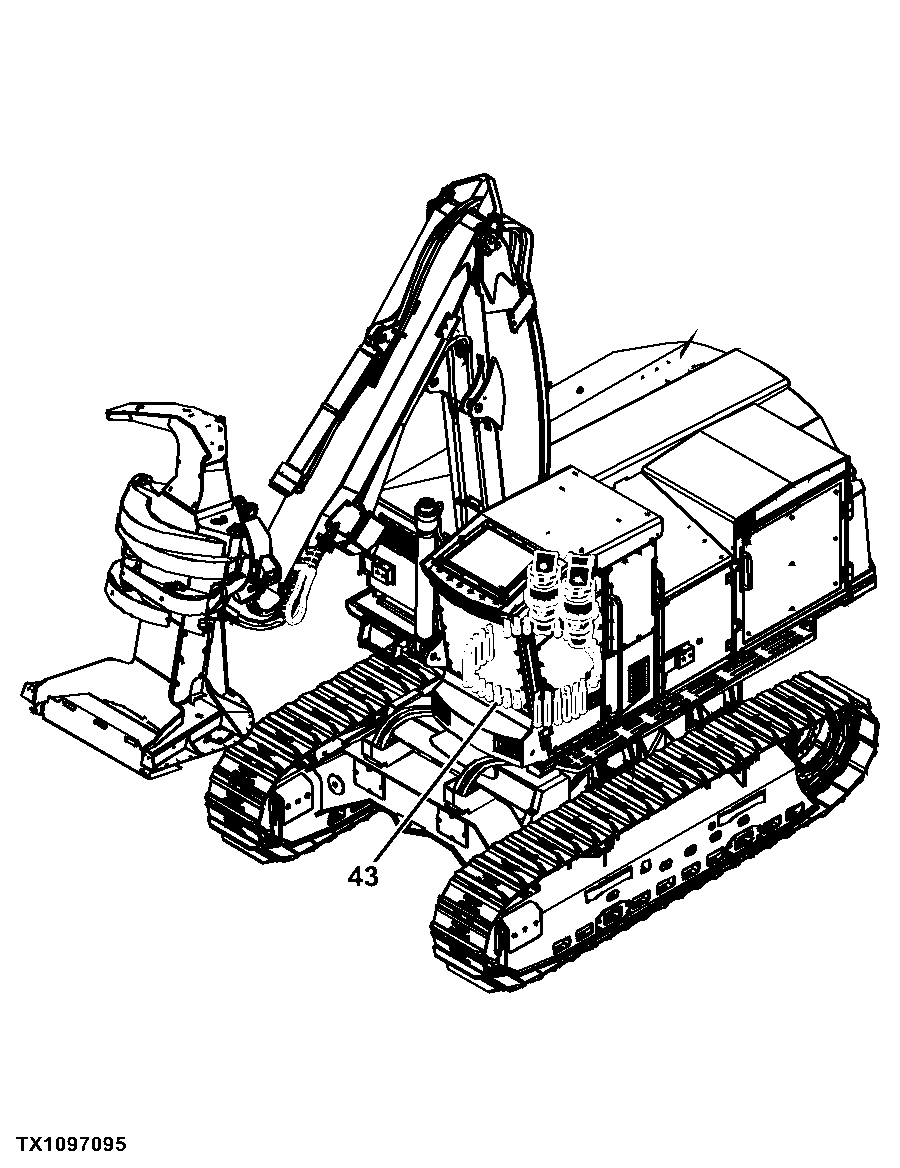 909K Tracked Feller Buncher (PIN: 1T0909KX_ _D181103 - D270472)(PIN: 1T0909KX_ _C181103 - C270472)