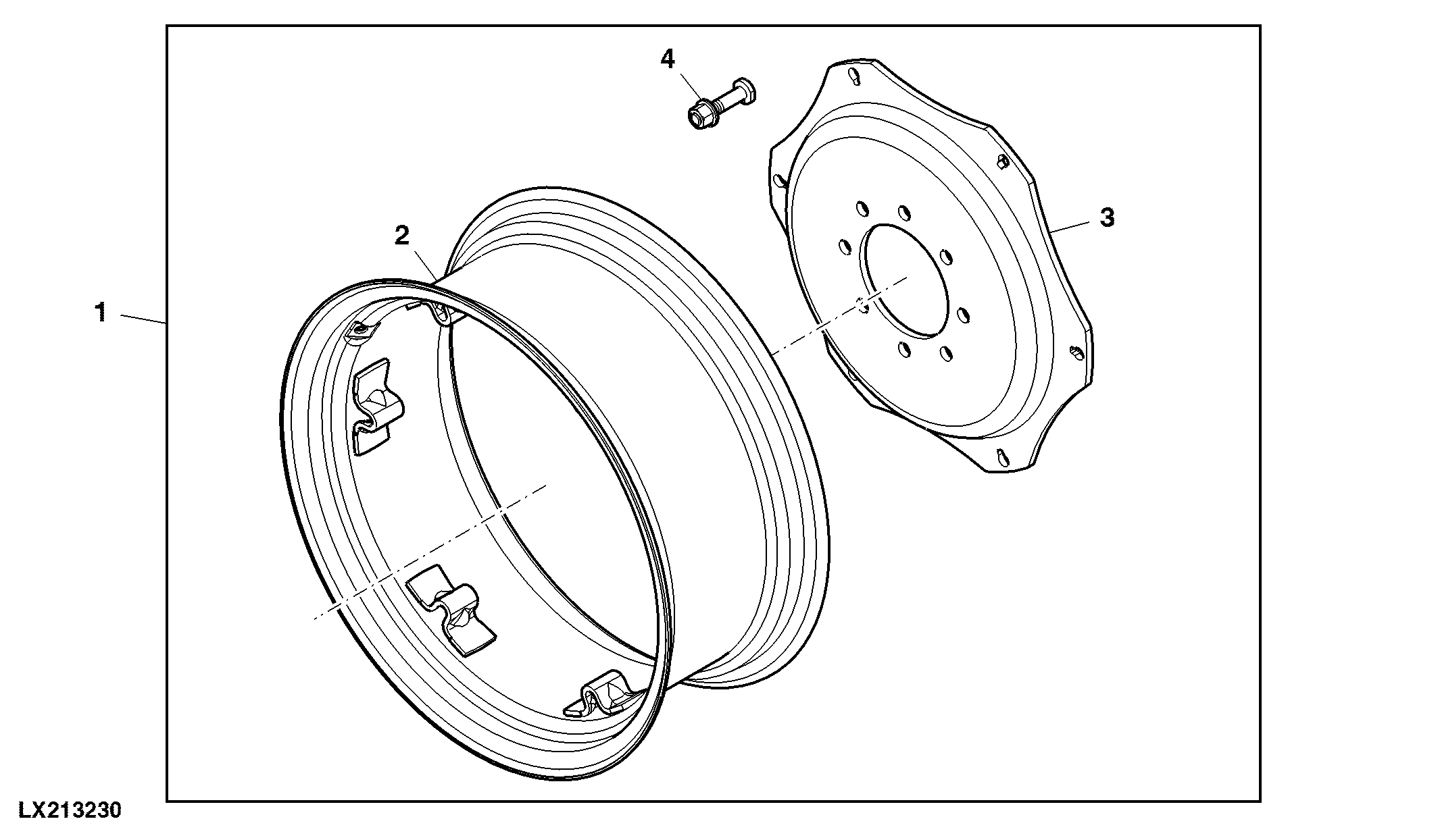 Rear Wheels, W10X24