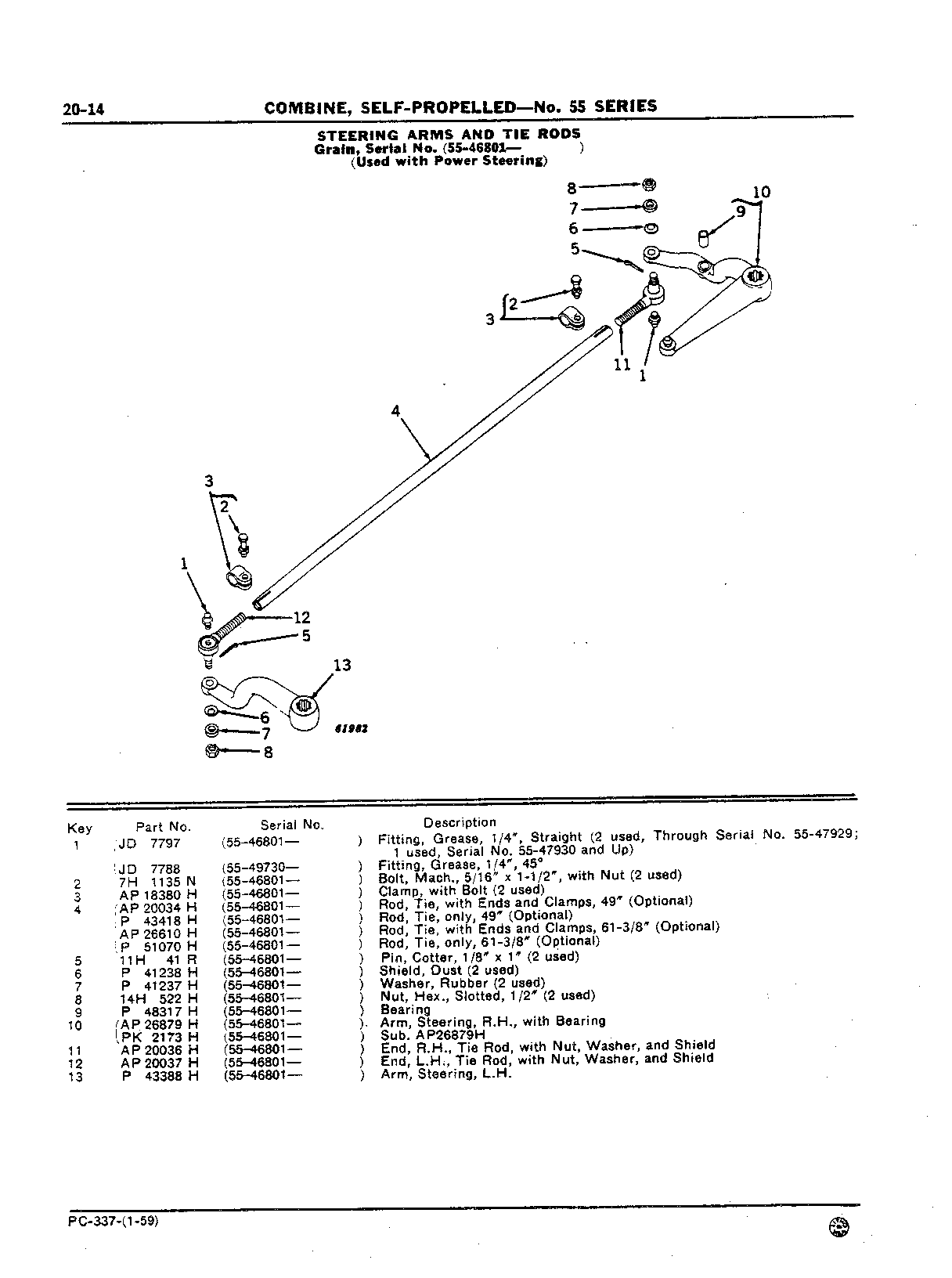 Steering Arms and Tie Rods (Continued)