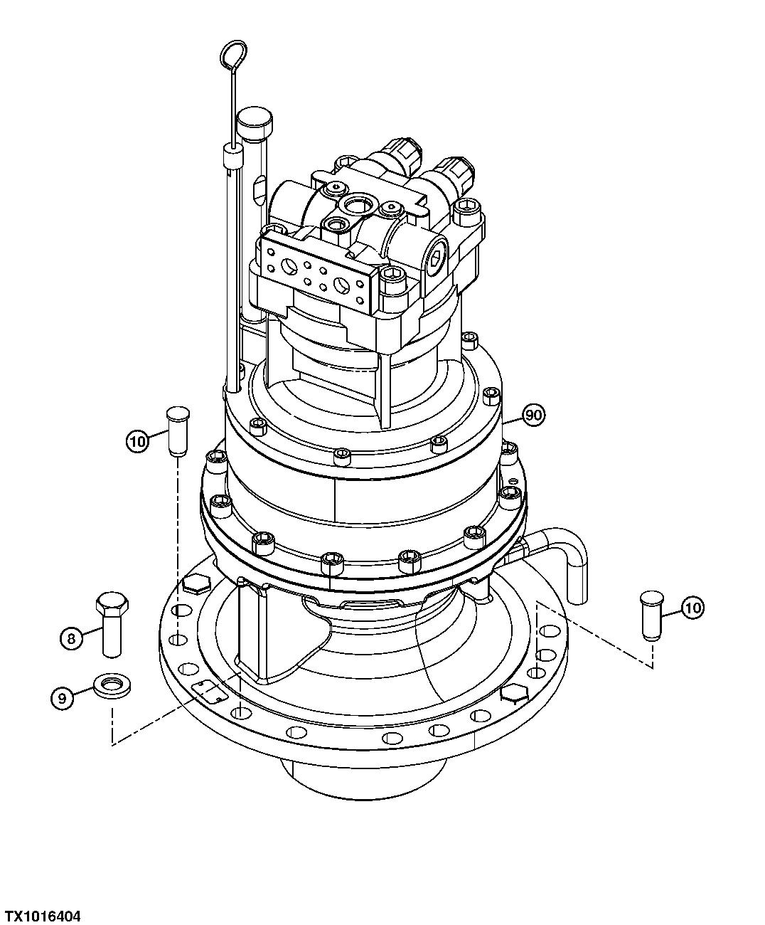 Swing Motor Mounting