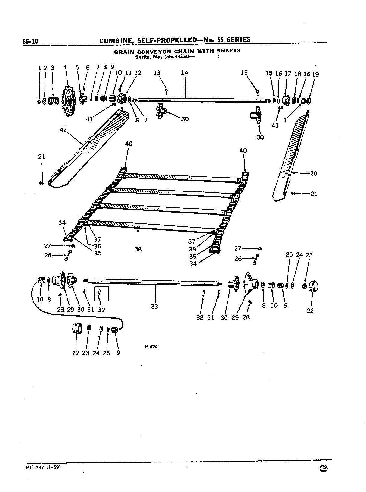 Grain Conveyor Chain with Shafts (Continued)
