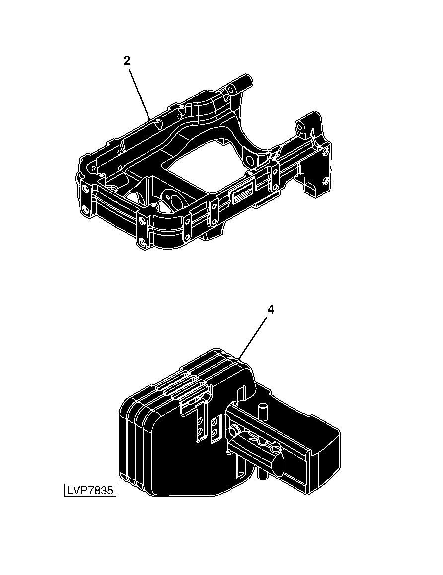 820 FRONT SUPPORT AND WEIGHTS