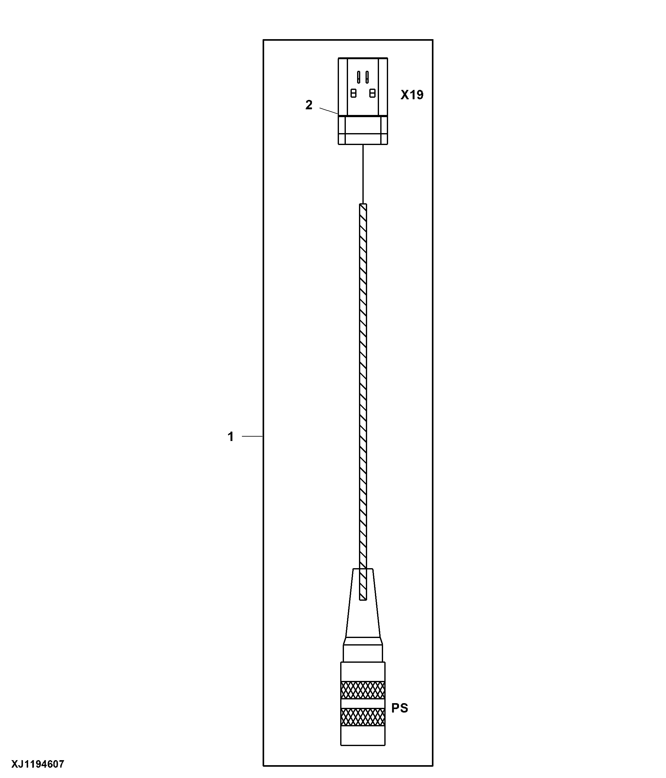 Wiring Harness Components, XL 3 PC Power Adapter