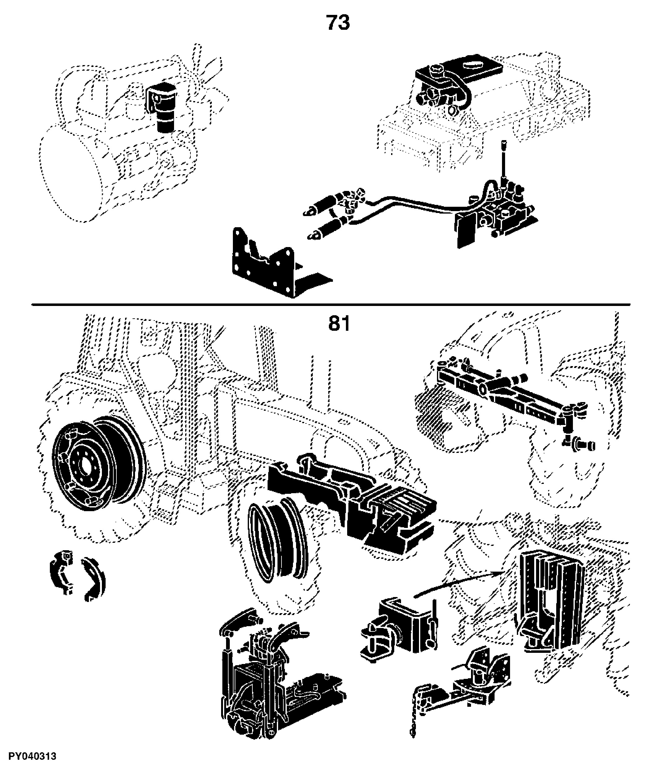 3310, 3310X, 3410, 3410X Tractors (Europe Edition)