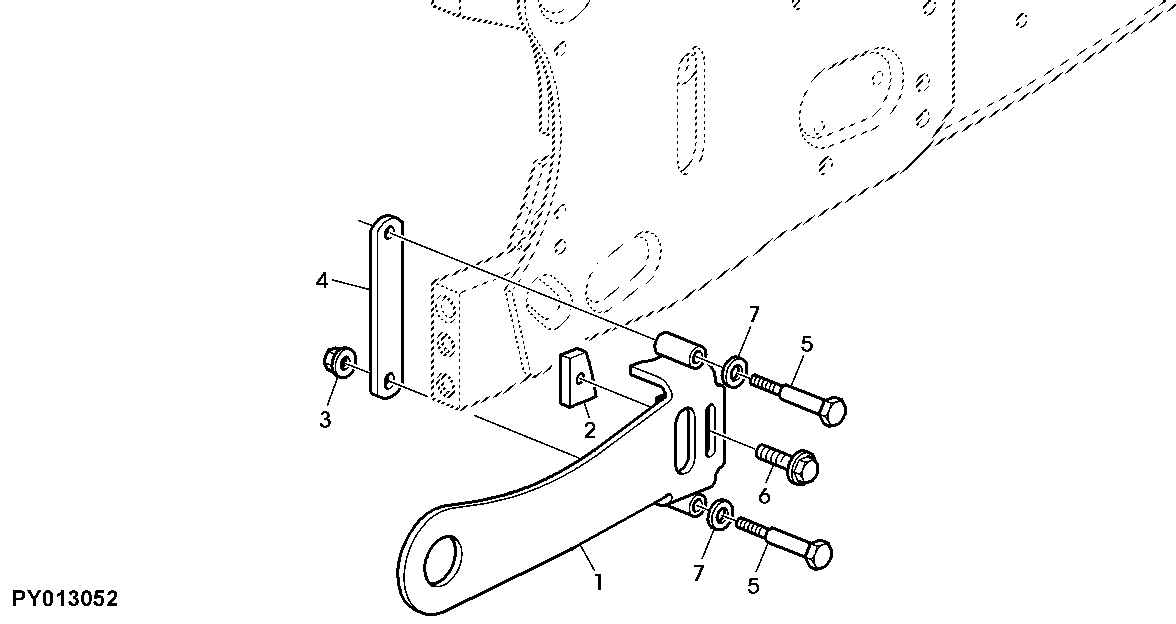 LOAD CONTROL SHAFT, SUPPORT - FIELD INSTALLATION KIT