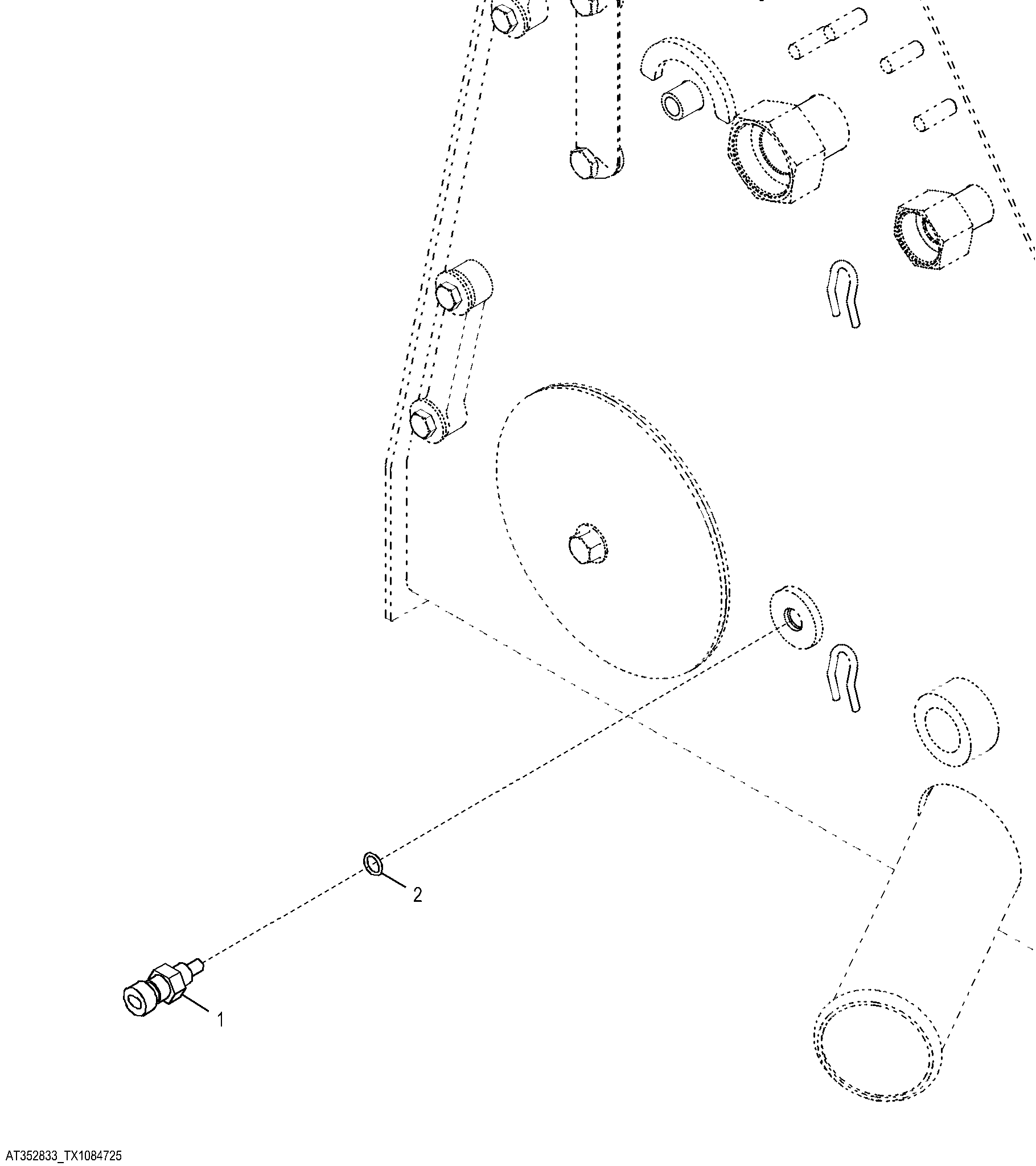 Hydraulic Oil Temperature Sensor