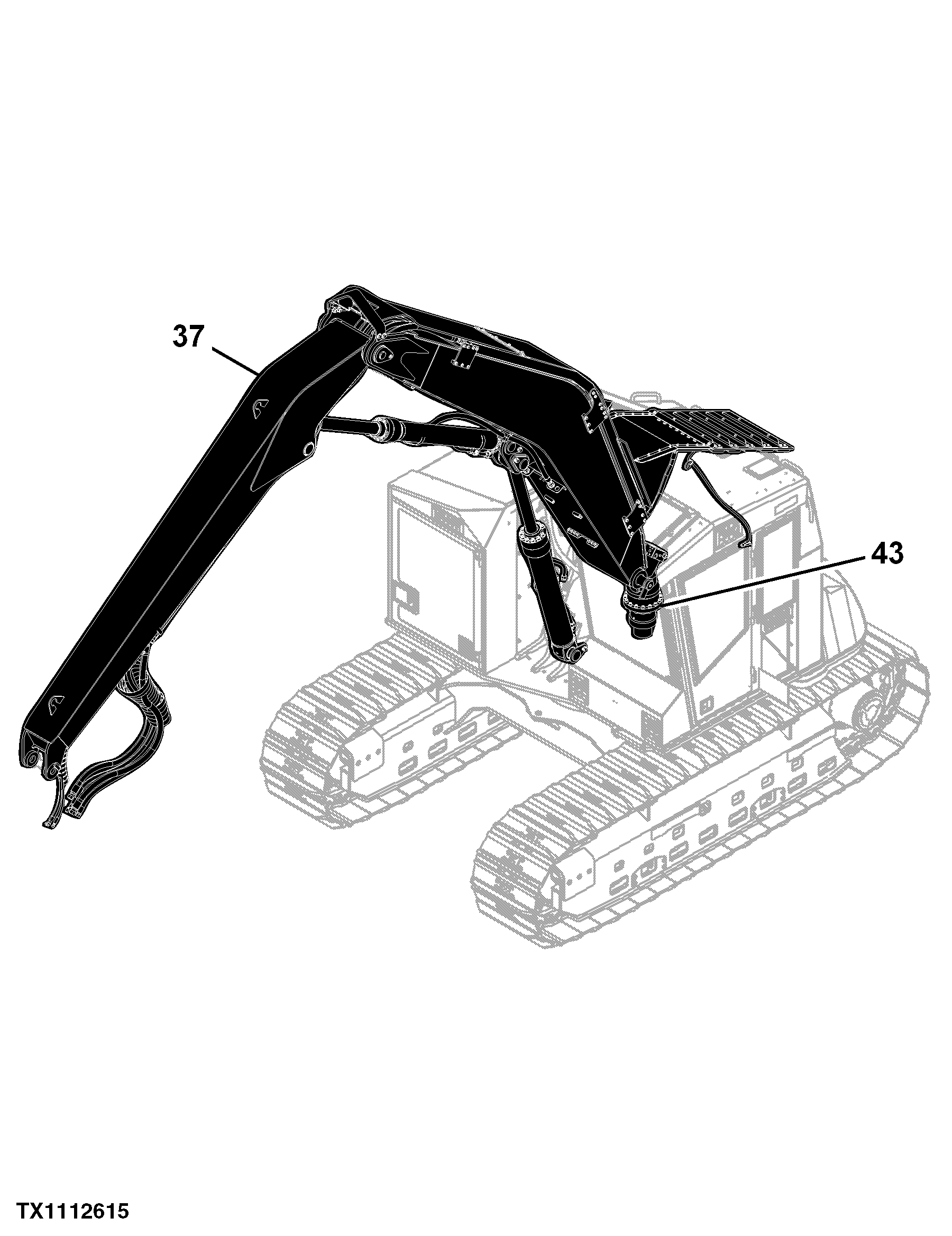 703JH Tracked Harvester (PIN: 1T0703JH_ _C220453 - C269976)