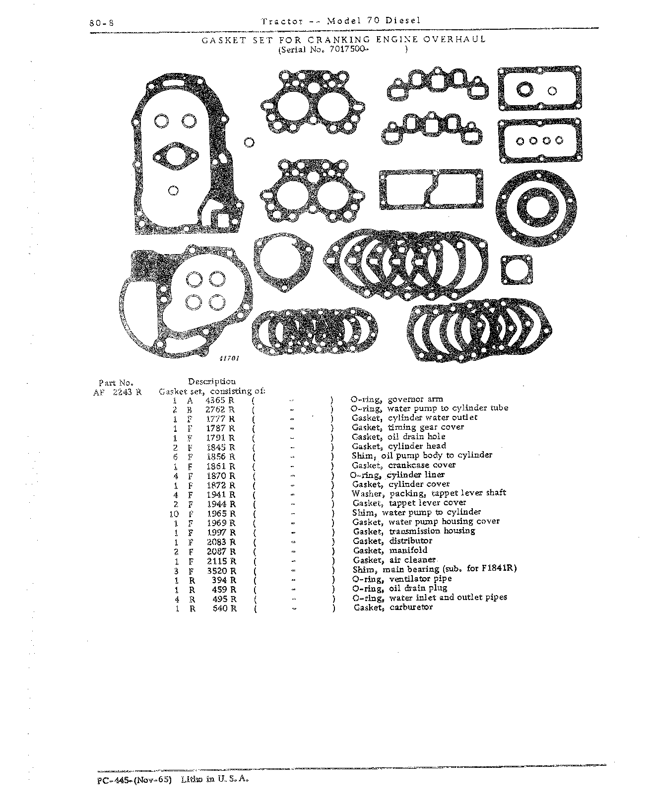 Section 85 - Cranking Engine