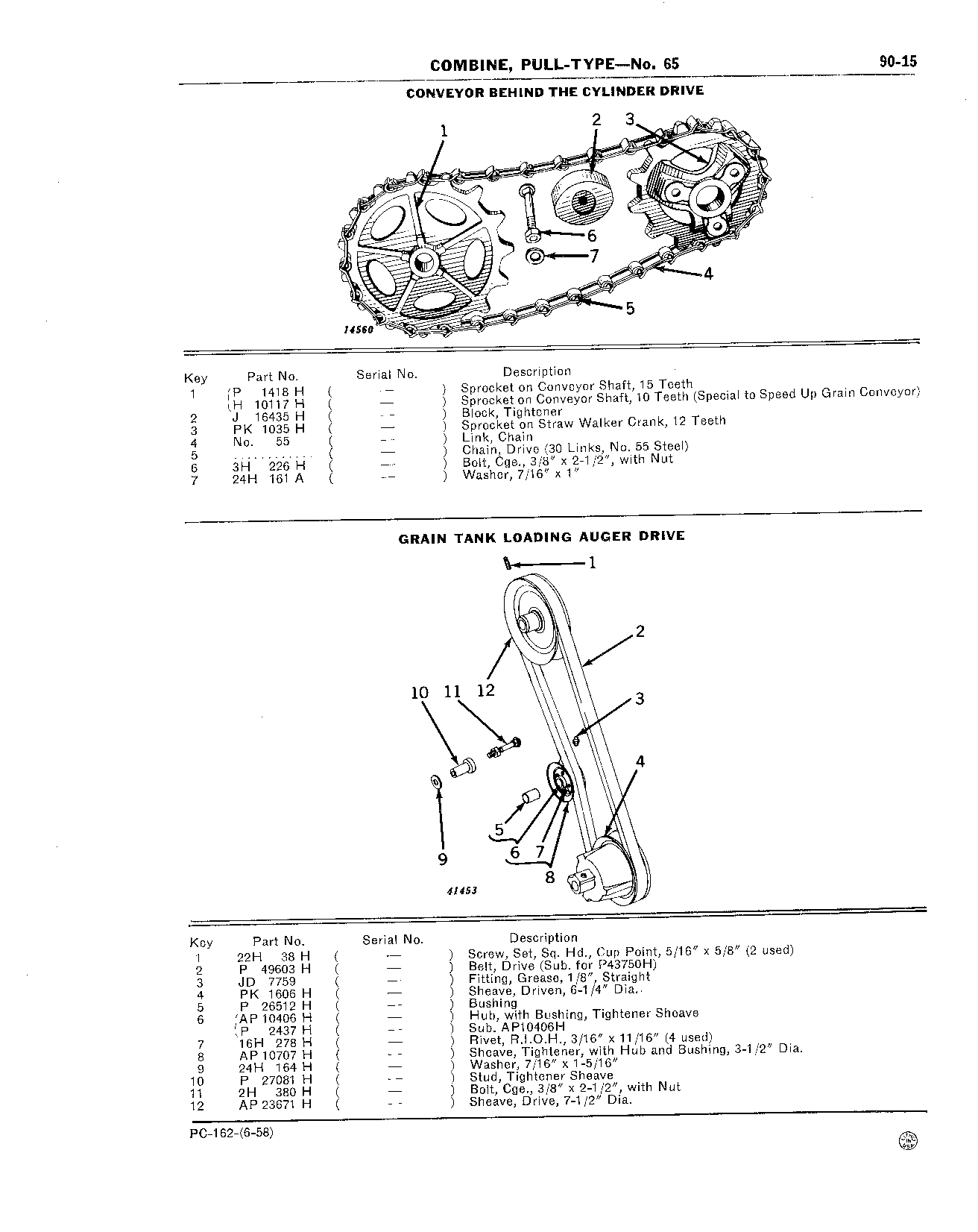 90 Drive Belts, Chains, and Tighteners (Continued)