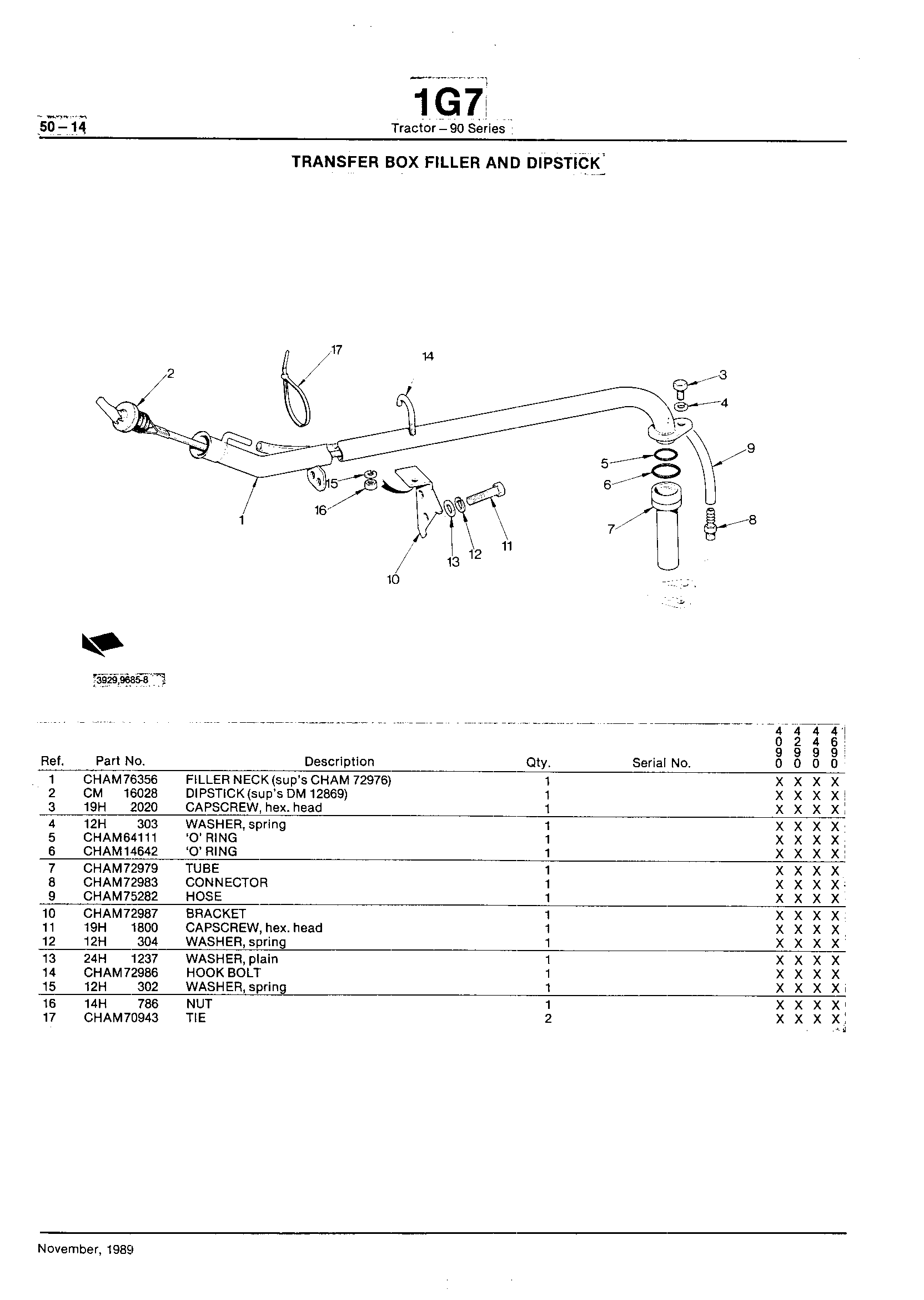 Power Train Transfer Box Filler and Dipstick