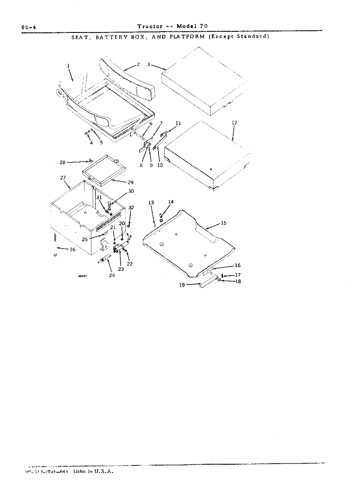 Section 60-Drawbar and Seat (Continued)