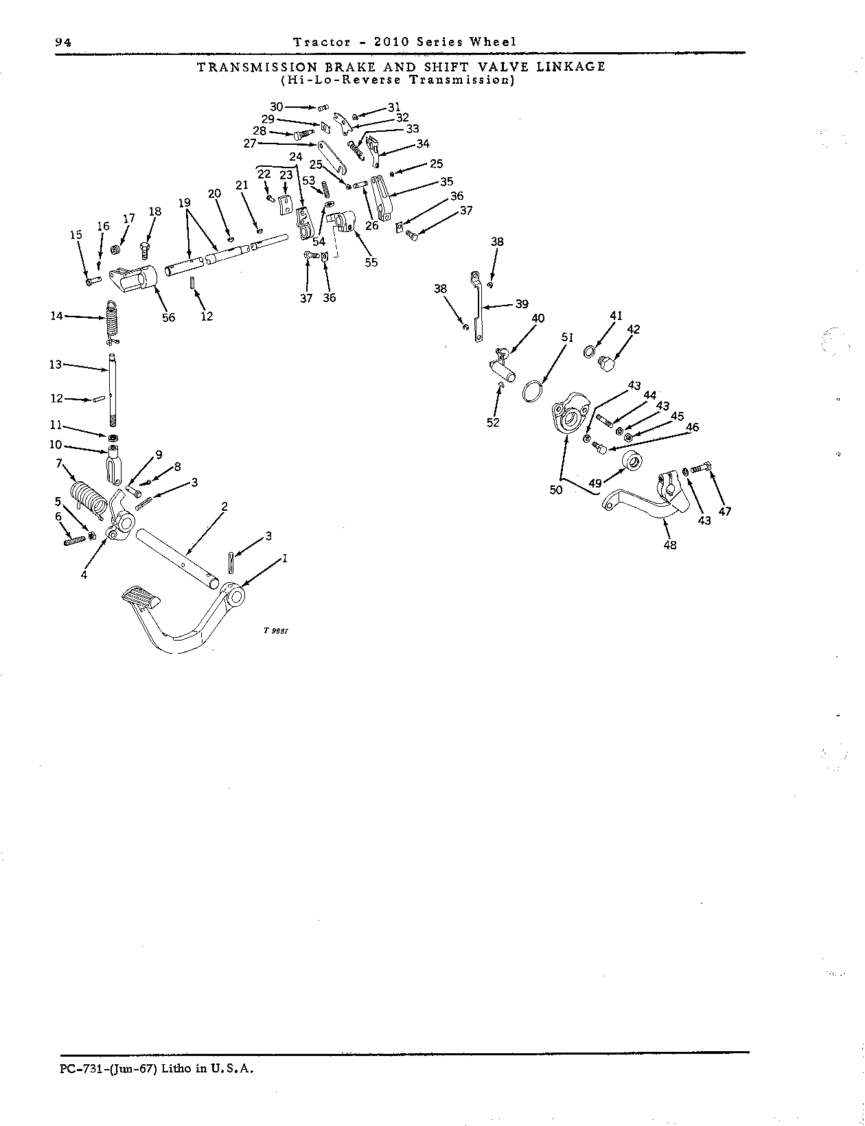 Range change shifter linkage