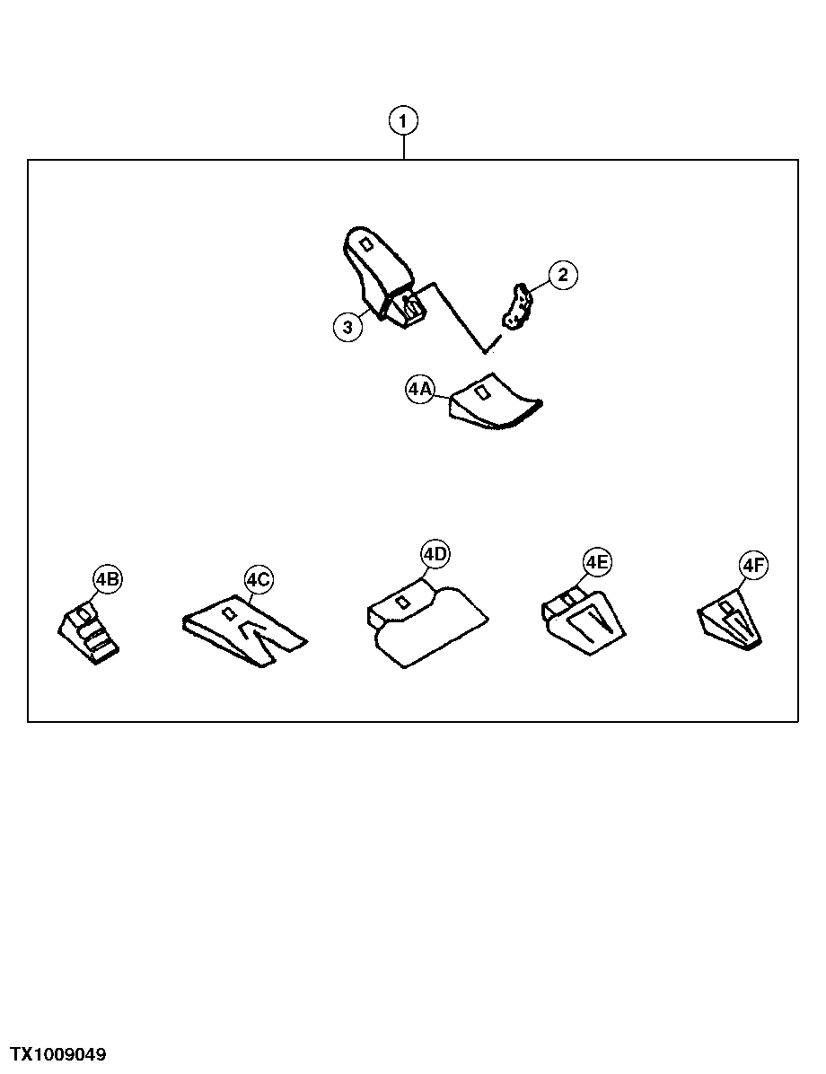 HEAVY DUTY BUCKET TOOTH ASSEMBLY (CONTINUED)