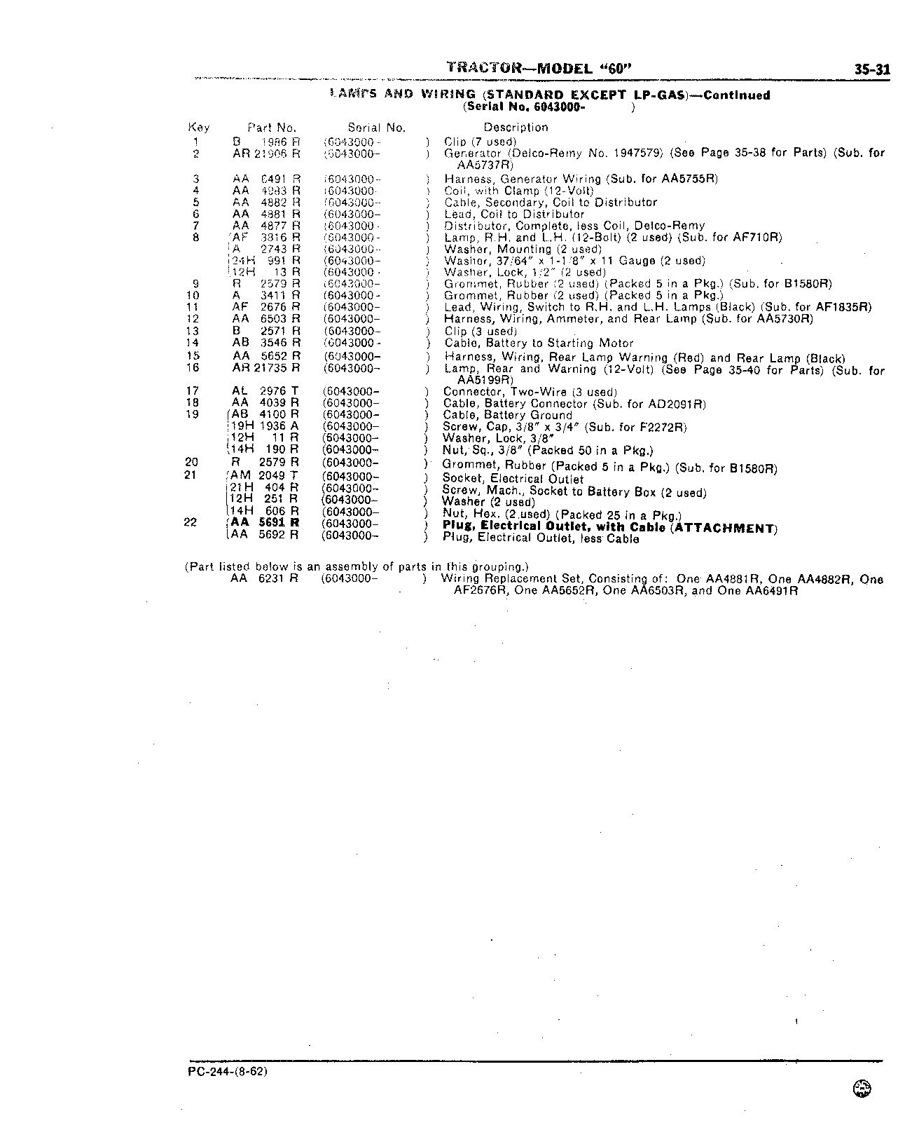 Section 35-Electrical System (Continued)