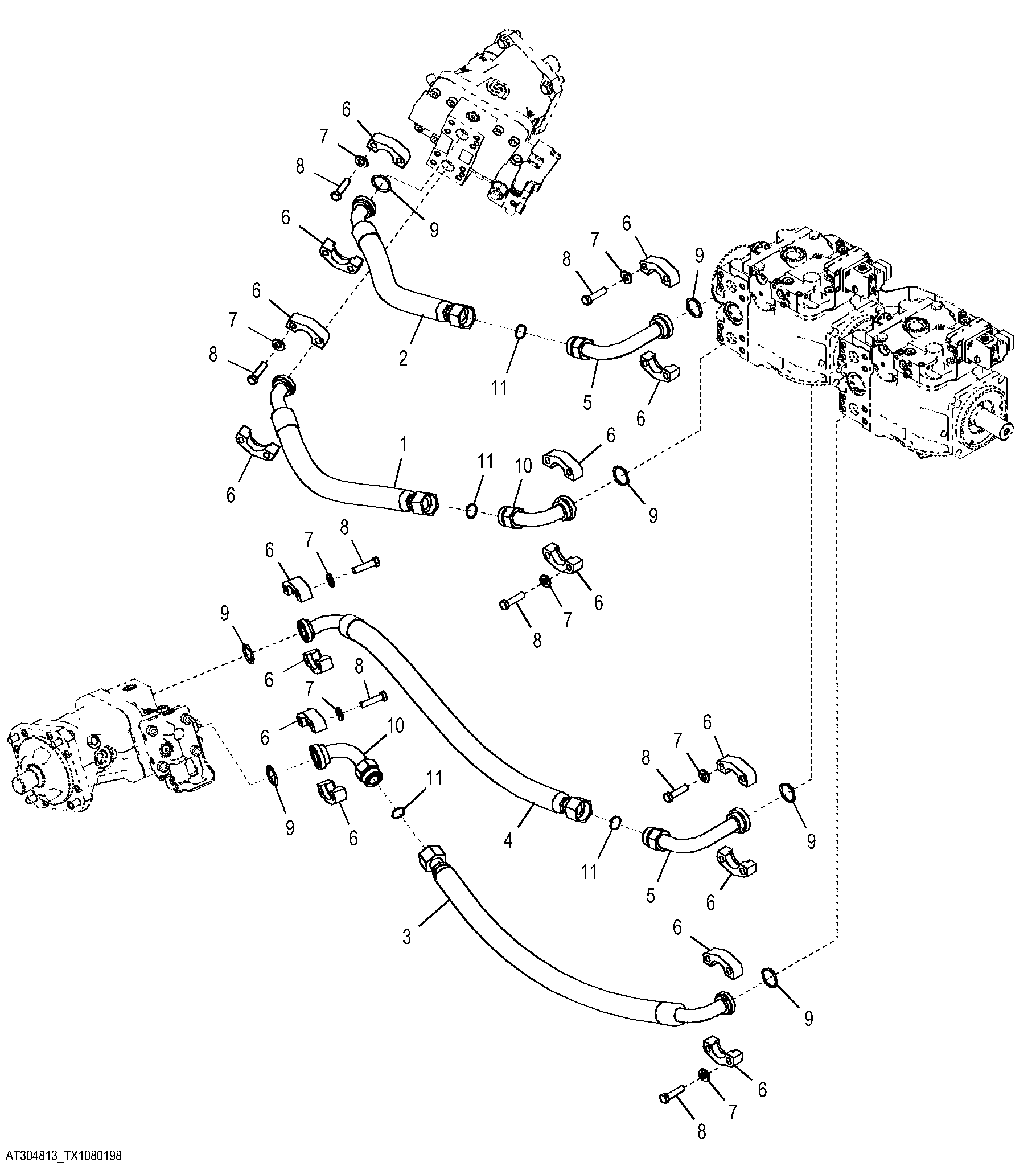 High Pressure Transmission / Hydrostatic Hoses (LT)