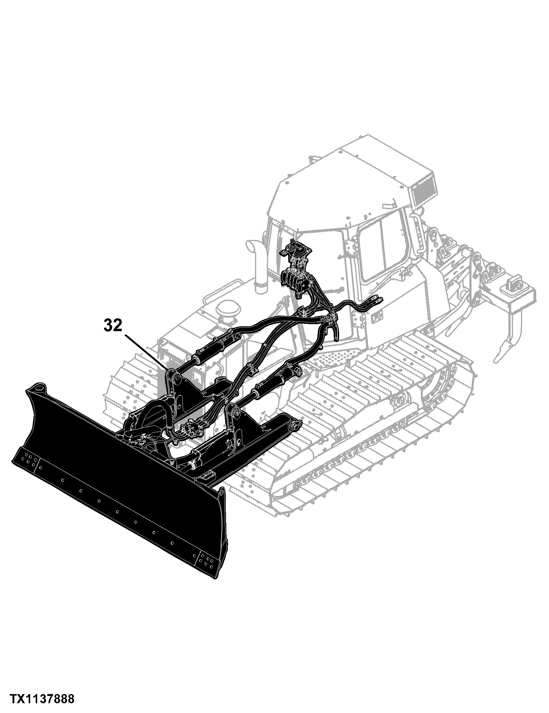 700K Crawler Dozer (PIN: 1T0700KX_ _E217278 - 275435) Engine 6068HT092