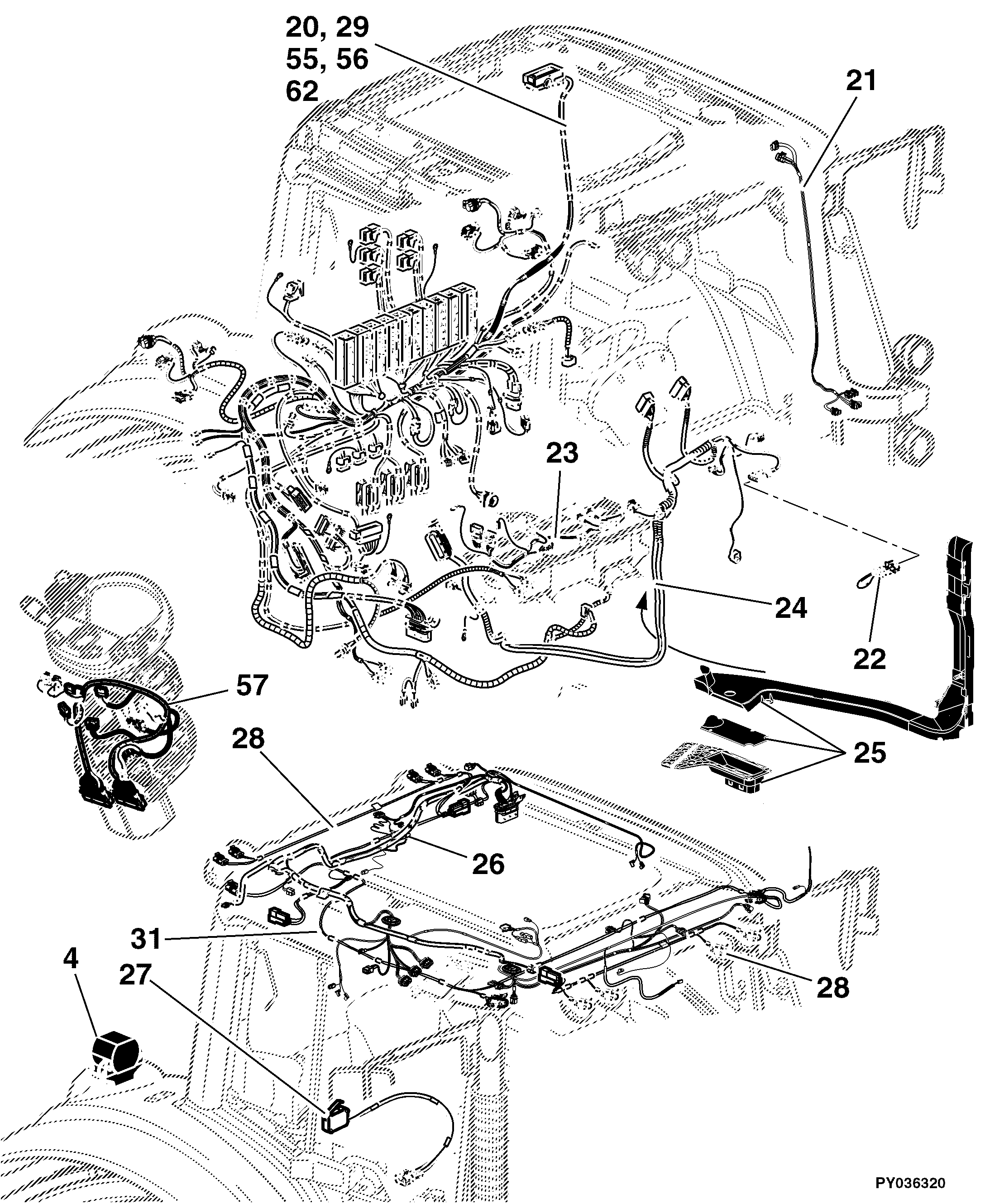 42 Electrical Components / Wiring Harnesses and Precision Farming Equipment