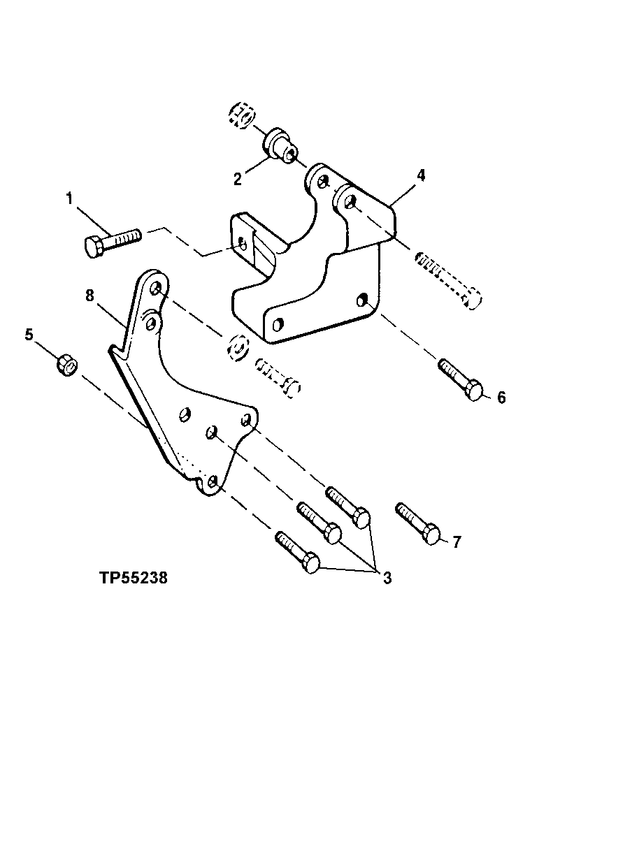 Alternator Mounting Brackets (704562 - 803026)