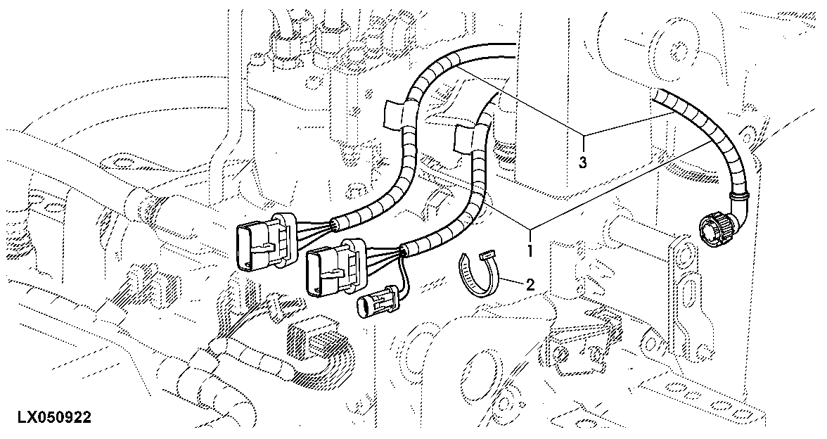 WIRING HARNESS, POWER-ASSISTED PTO SHIFTING (PAPTOS)