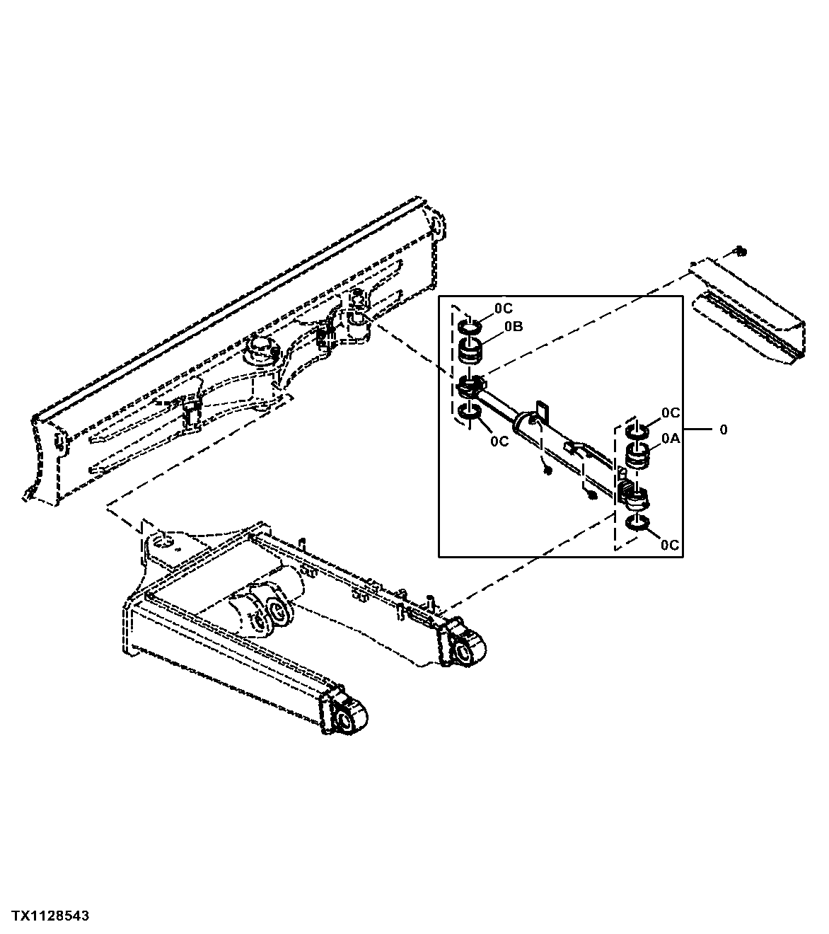 Blade Angle Hydraulic Cylinder