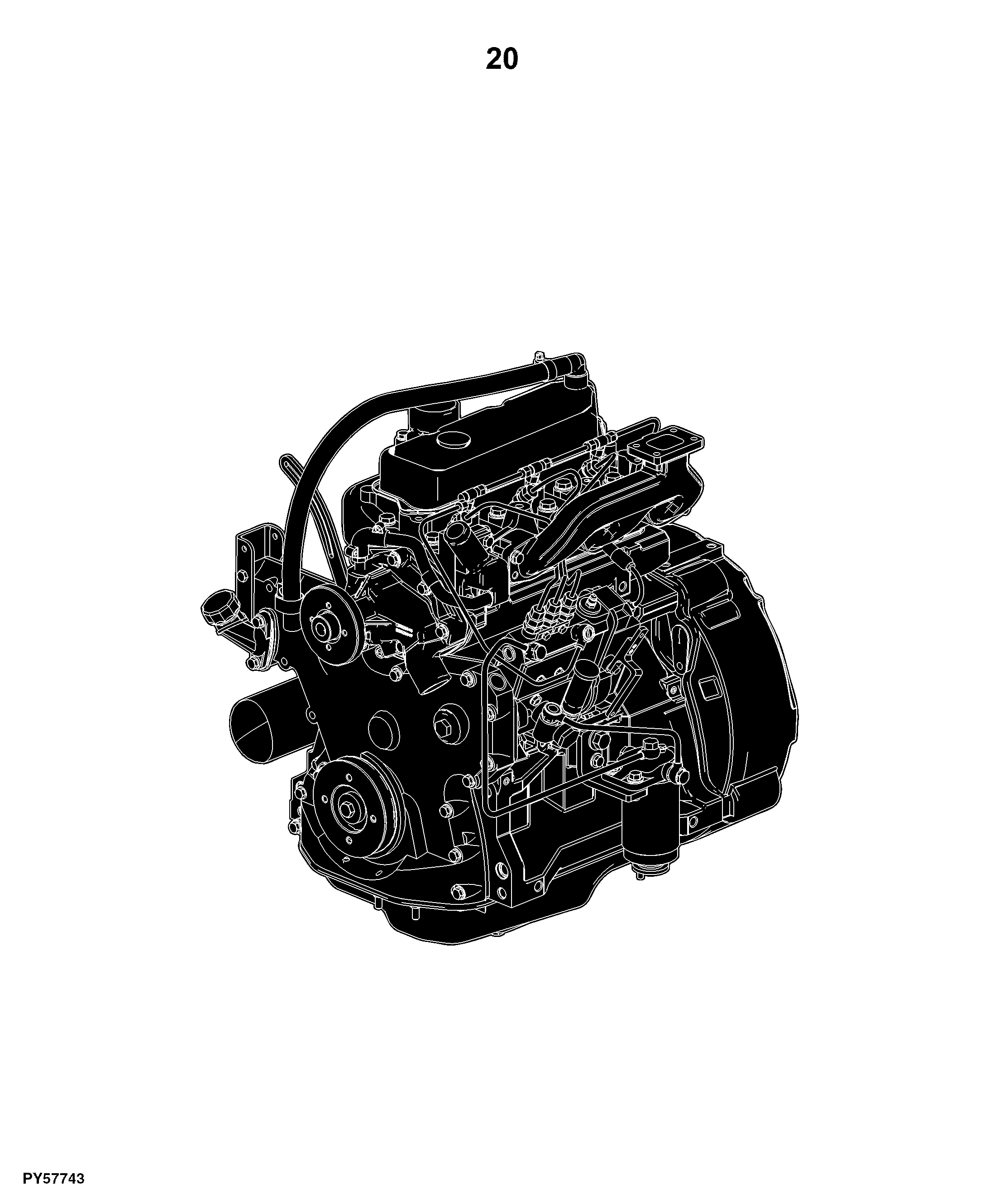 5039D Tractor (TREM IIIA Engine)(Worldwide Edition)