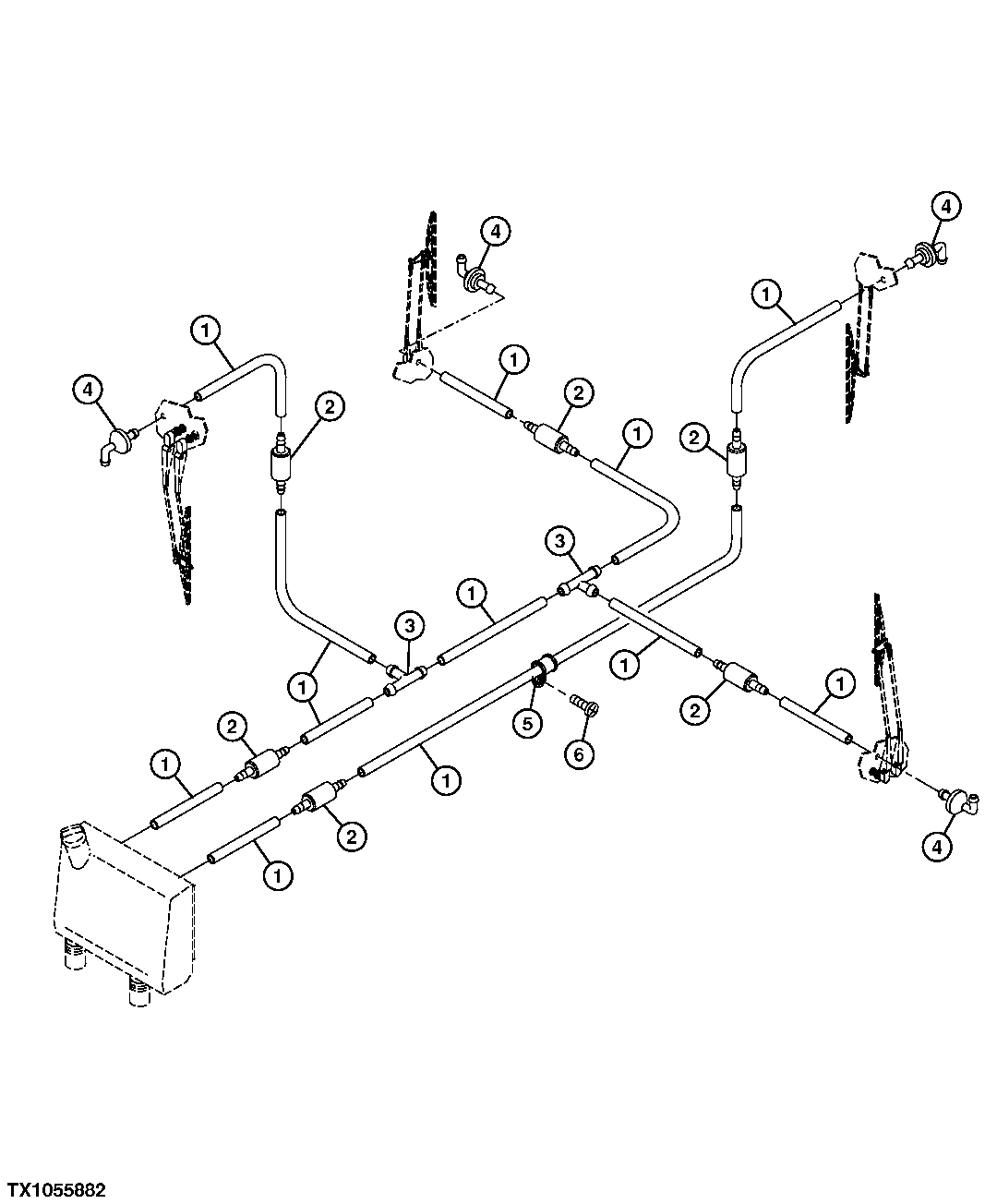 Window Washer Hoses And Fittings ( - 010565)