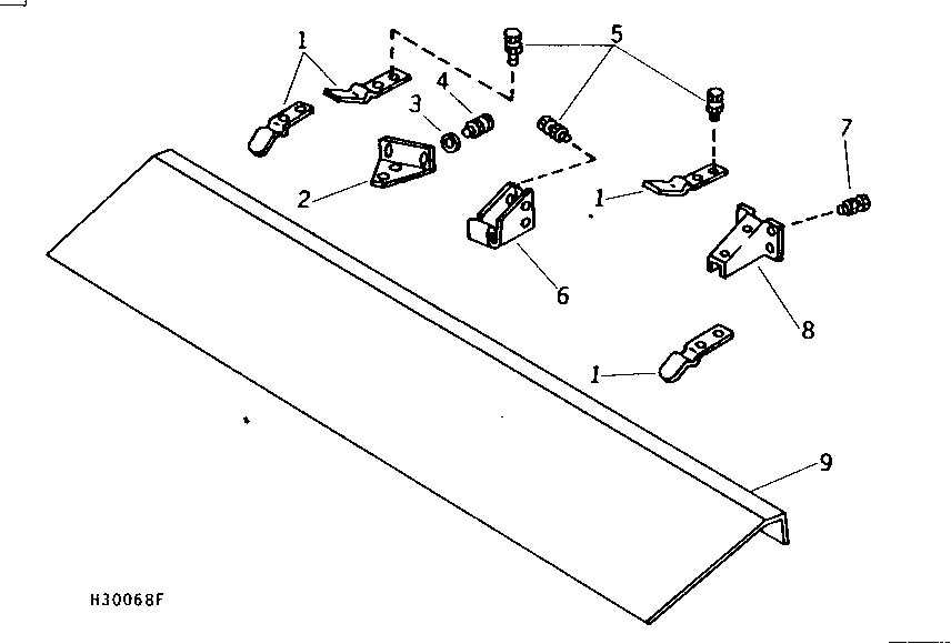 FEEDER HOUSE RIGHT-HAND SHIELD (SIDEHILL) ( - 403300)