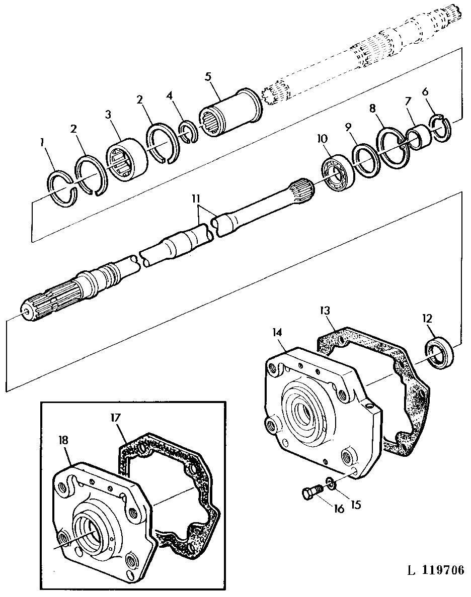 INDEPENDENT PTO-540 RPM (SYNCHRONIZED TRANSMISSION)