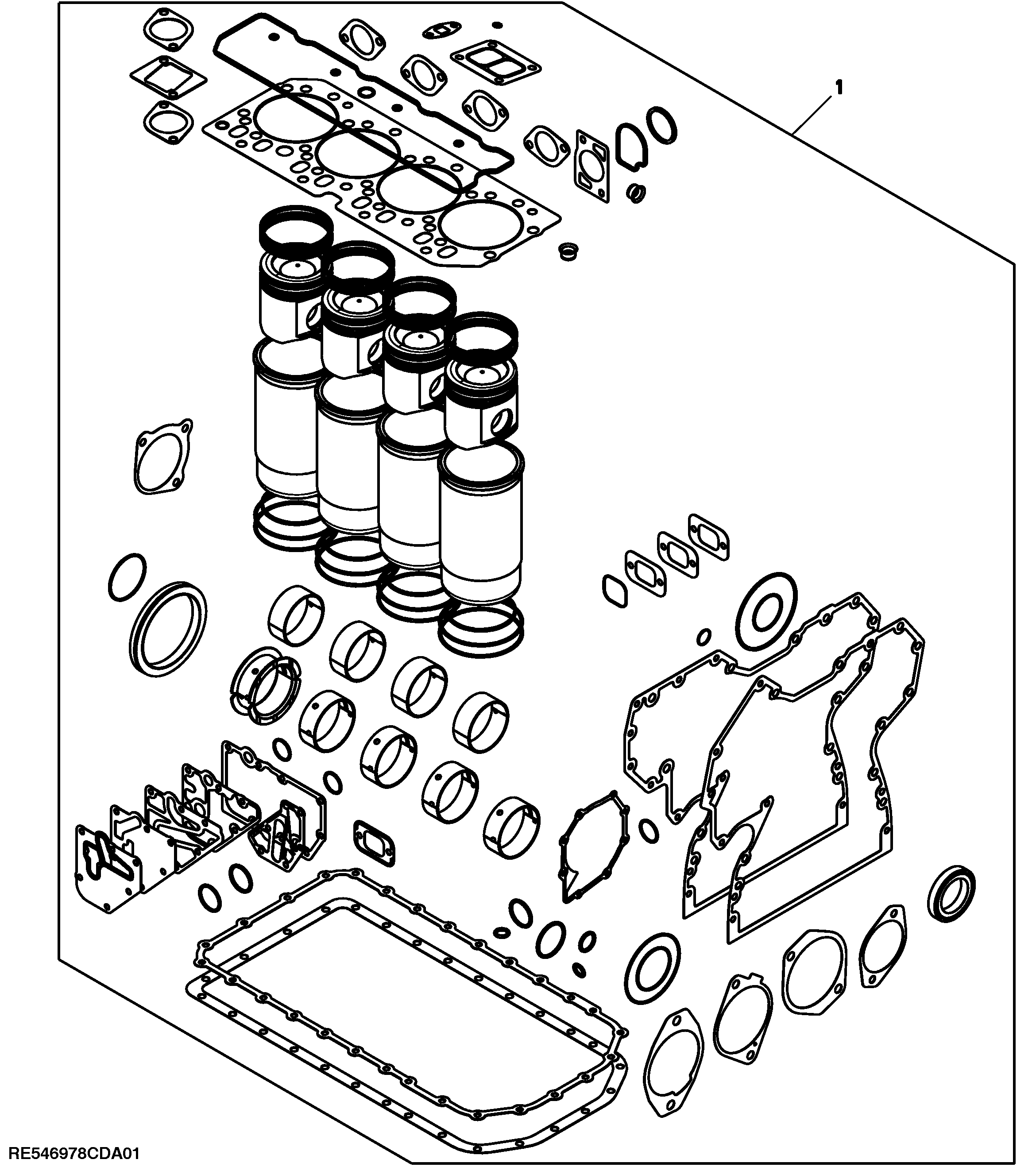 9901 Engine Overhaul Kit